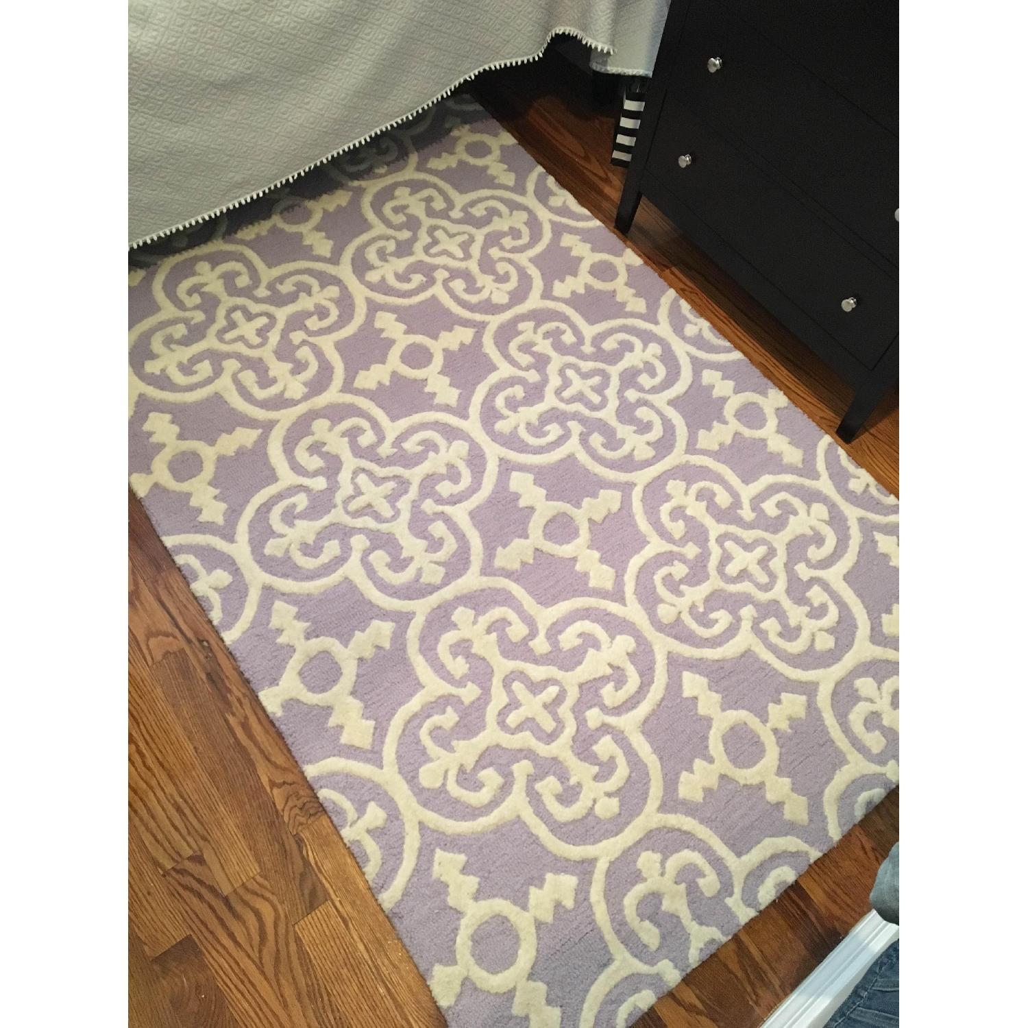 Safavieh Lavender Wool Rug - image-1