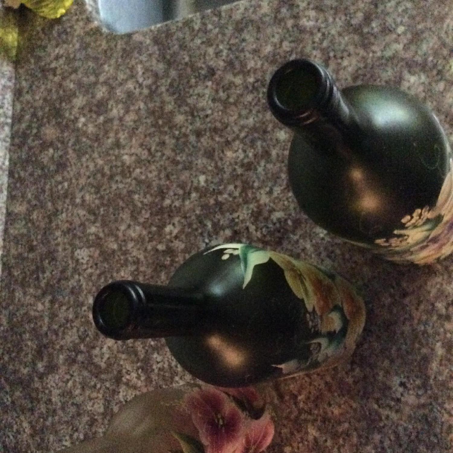 Hand Painted Wine Bottles - image-5