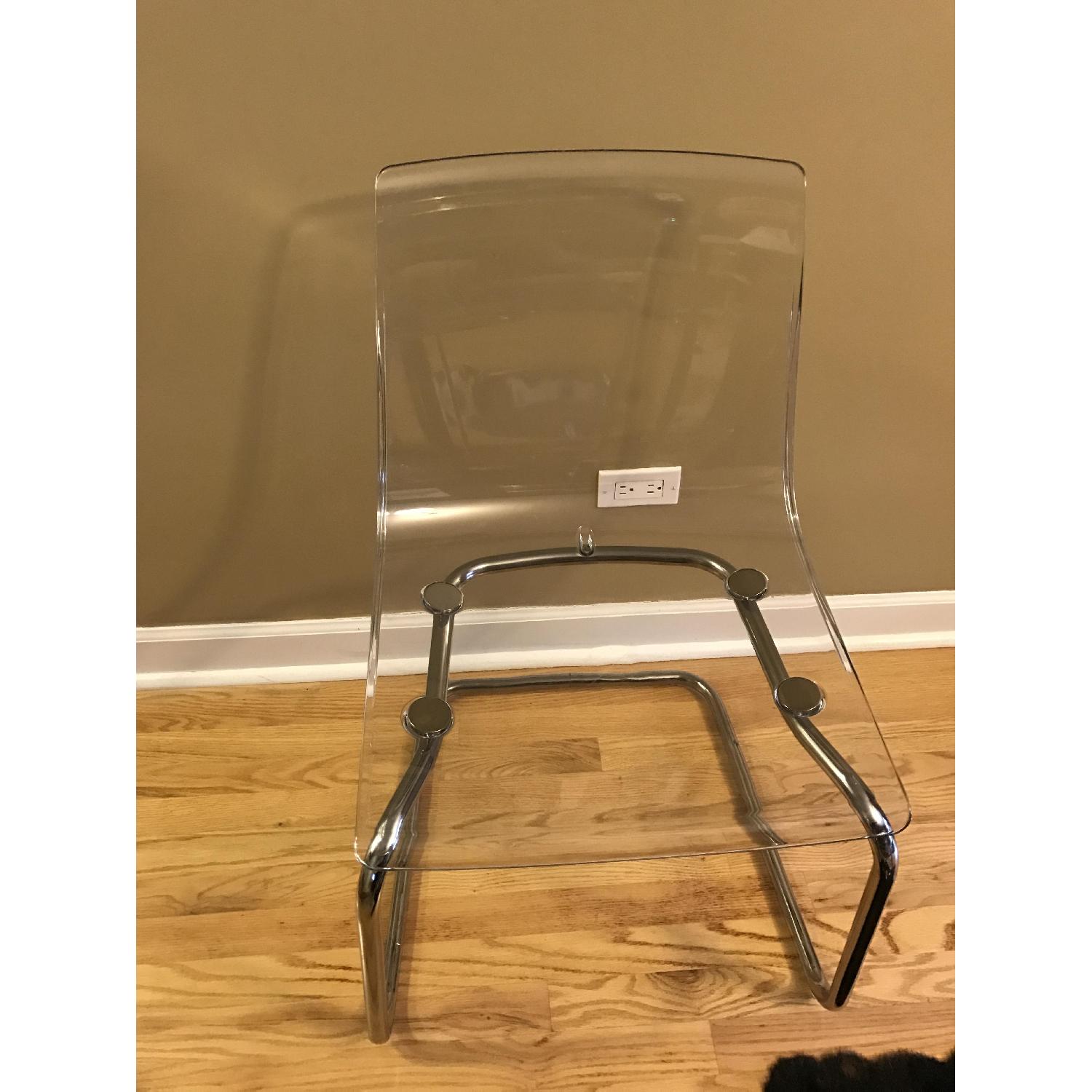 Furniture Ikea Chairs Clear Plastic Ikea Tobias Clear Chair
