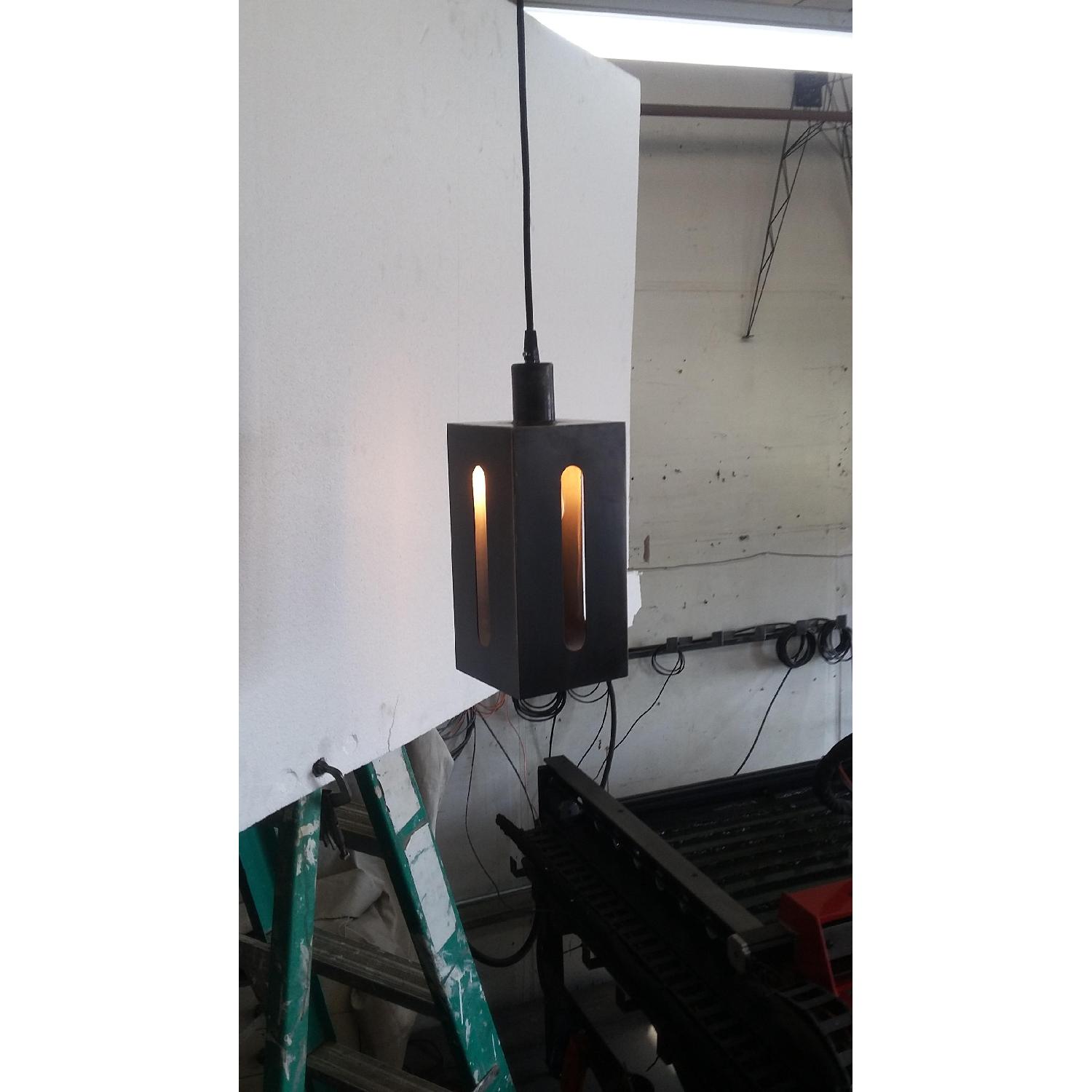 Oblik Studio Mission Lantern Pendant Light - image-3