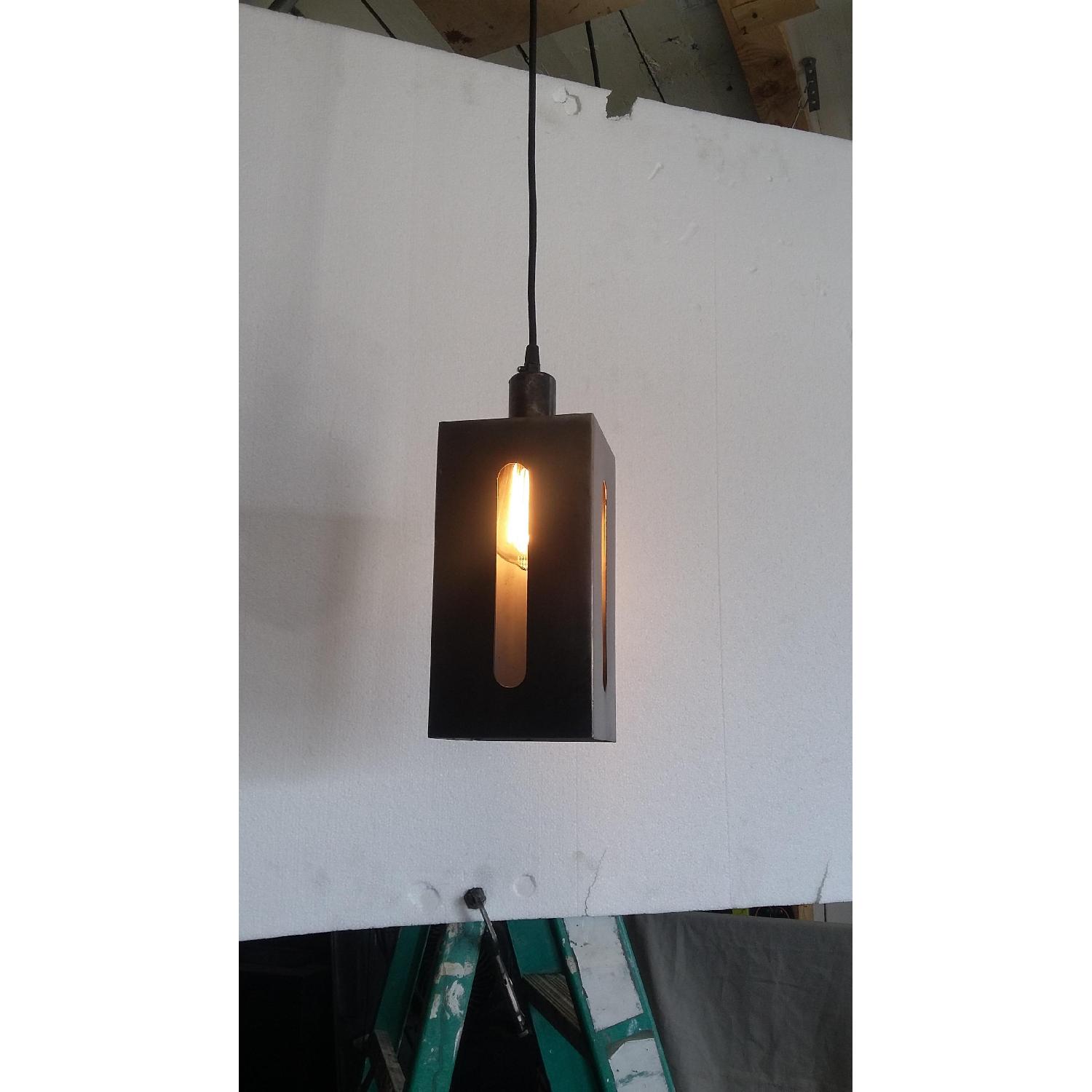 Oblik Studio Mission Lantern Pendant Light - image-4