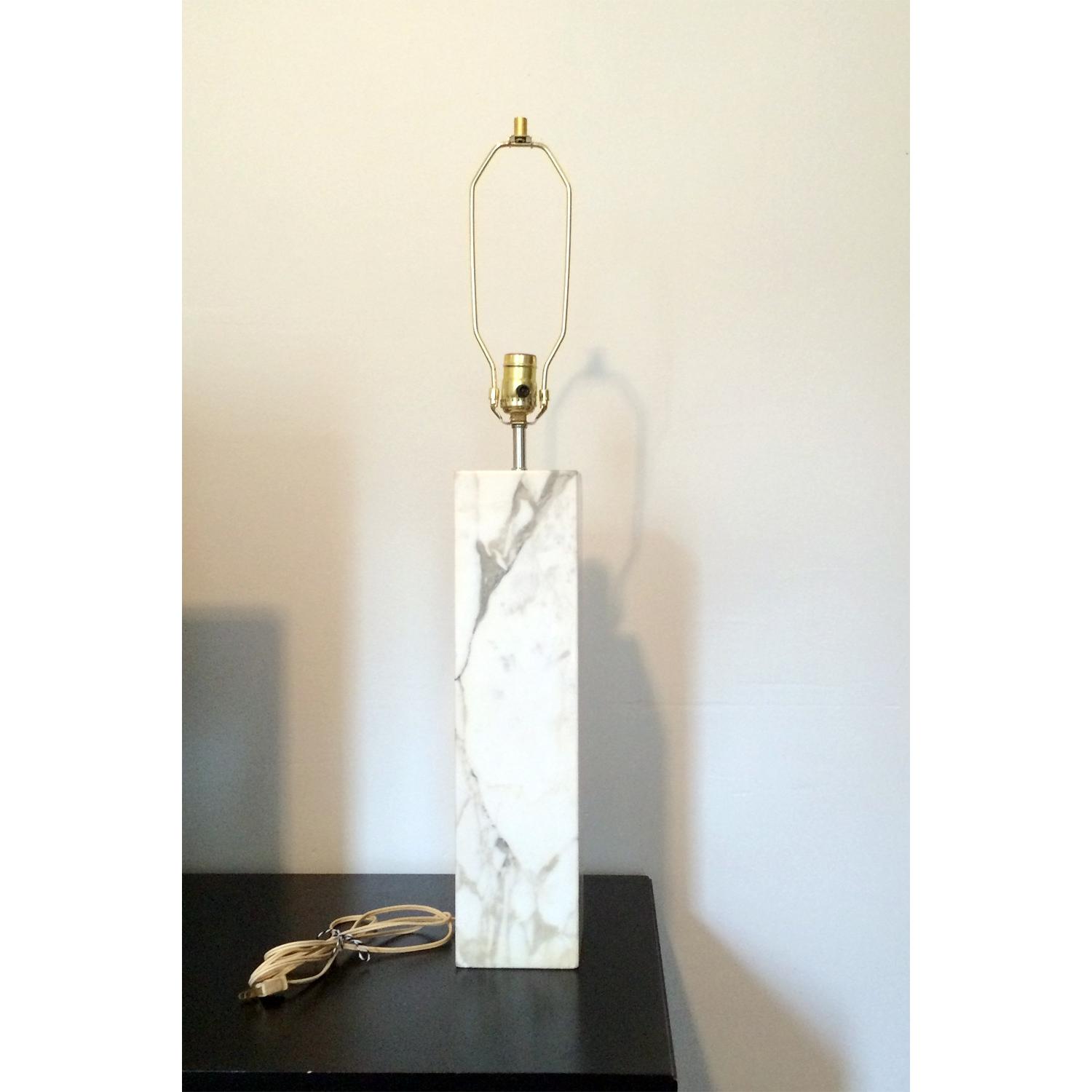 Marble Table Lamp - image-1