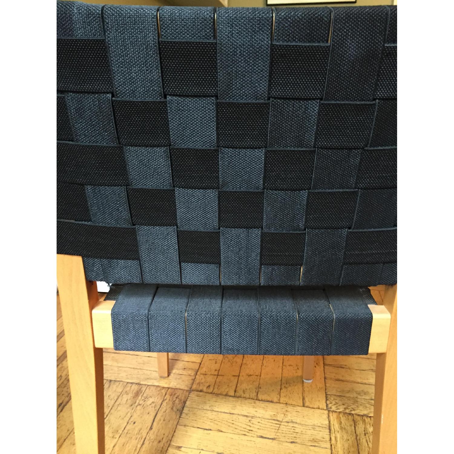 Accademia Italy Maple & Nylon Webbed Dining Chairs - image-4