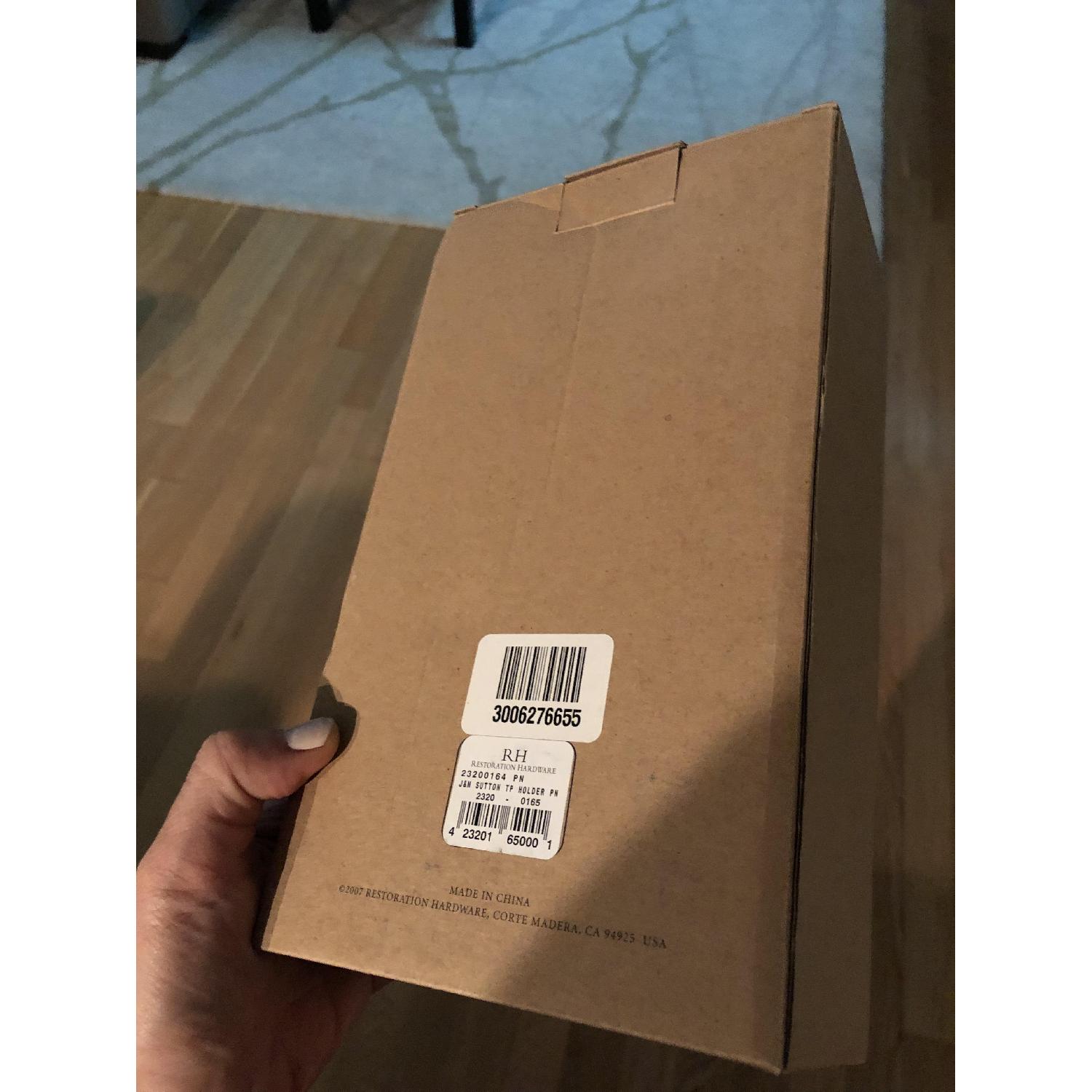 Restoration Hardware Sutton TP Holder in Polished Nickel - image-3