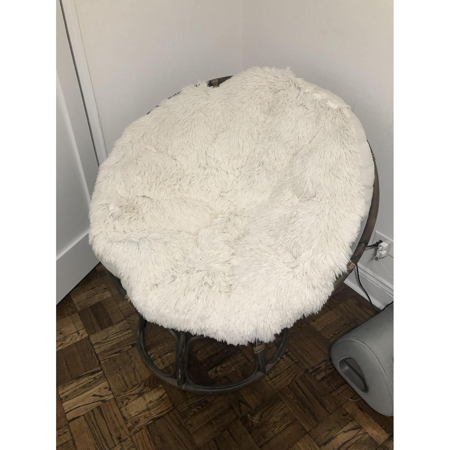 Pier 1 Papasan Chair w/ Cushion - image-3