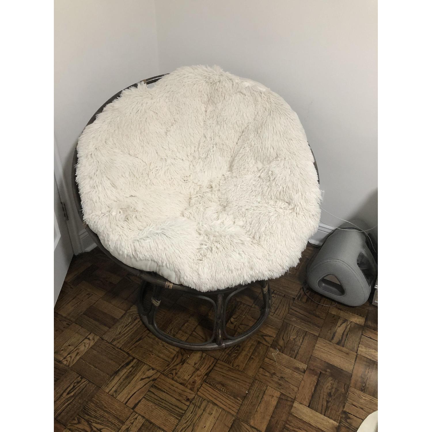 Pier 1 Papasan Chair w/ Cushion - image-4