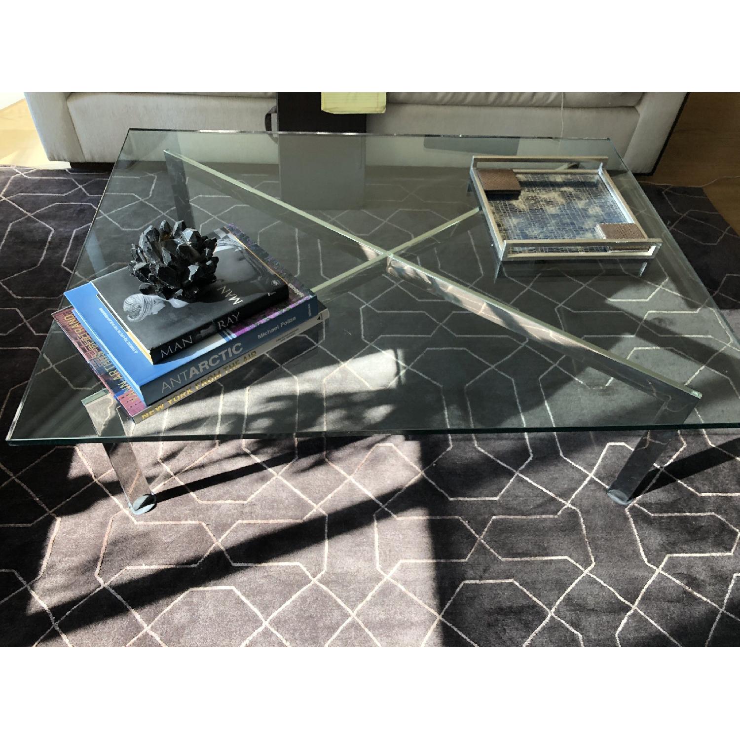 Ralph Lauren Glass Coffee Table - image-4