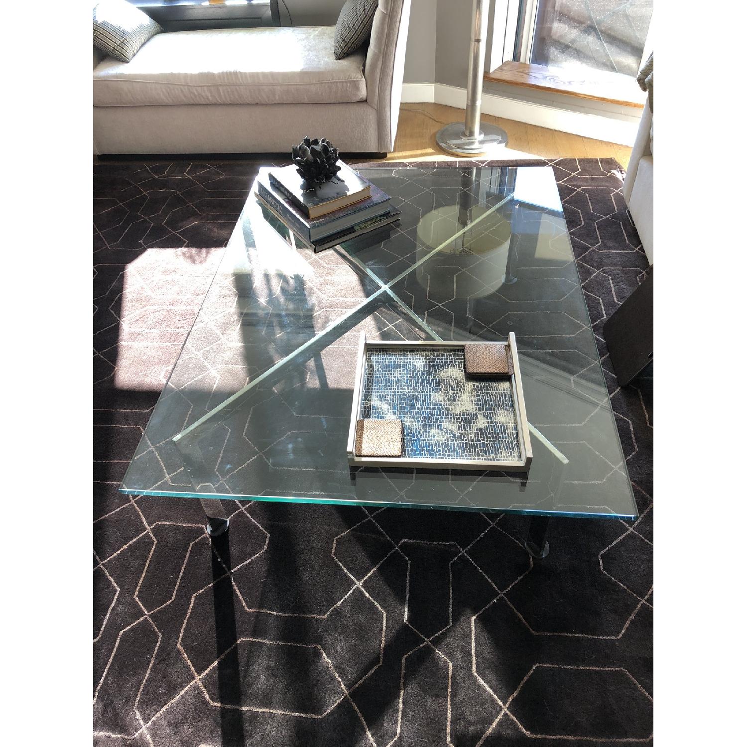 Ralph Lauren Glass Coffee Table - image-5
