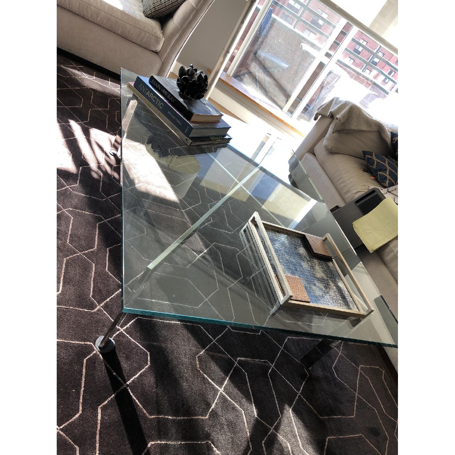 Ralph Lauren Glass Coffee Table - image-6