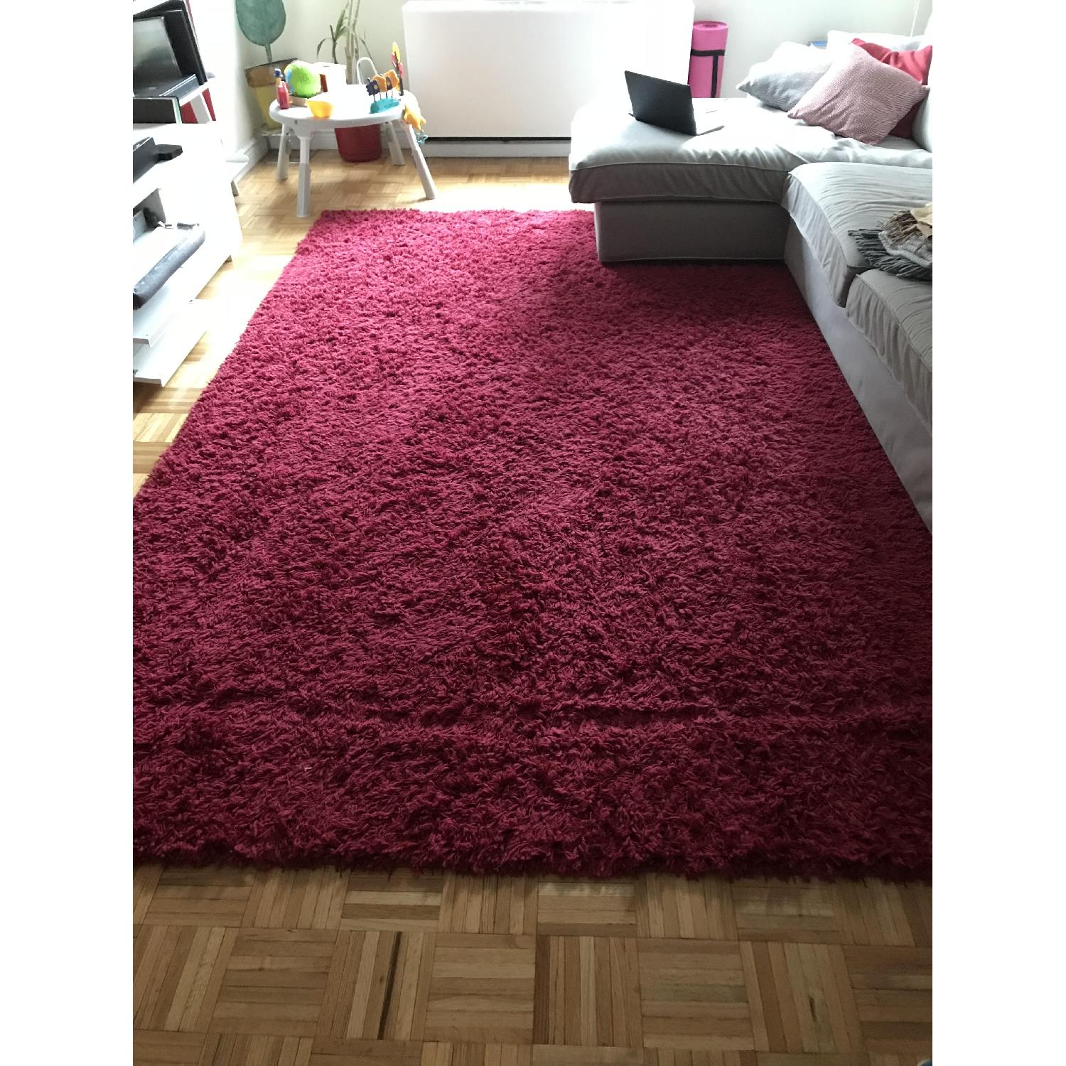 Urban Outfitters Red Area Rug - image-2
