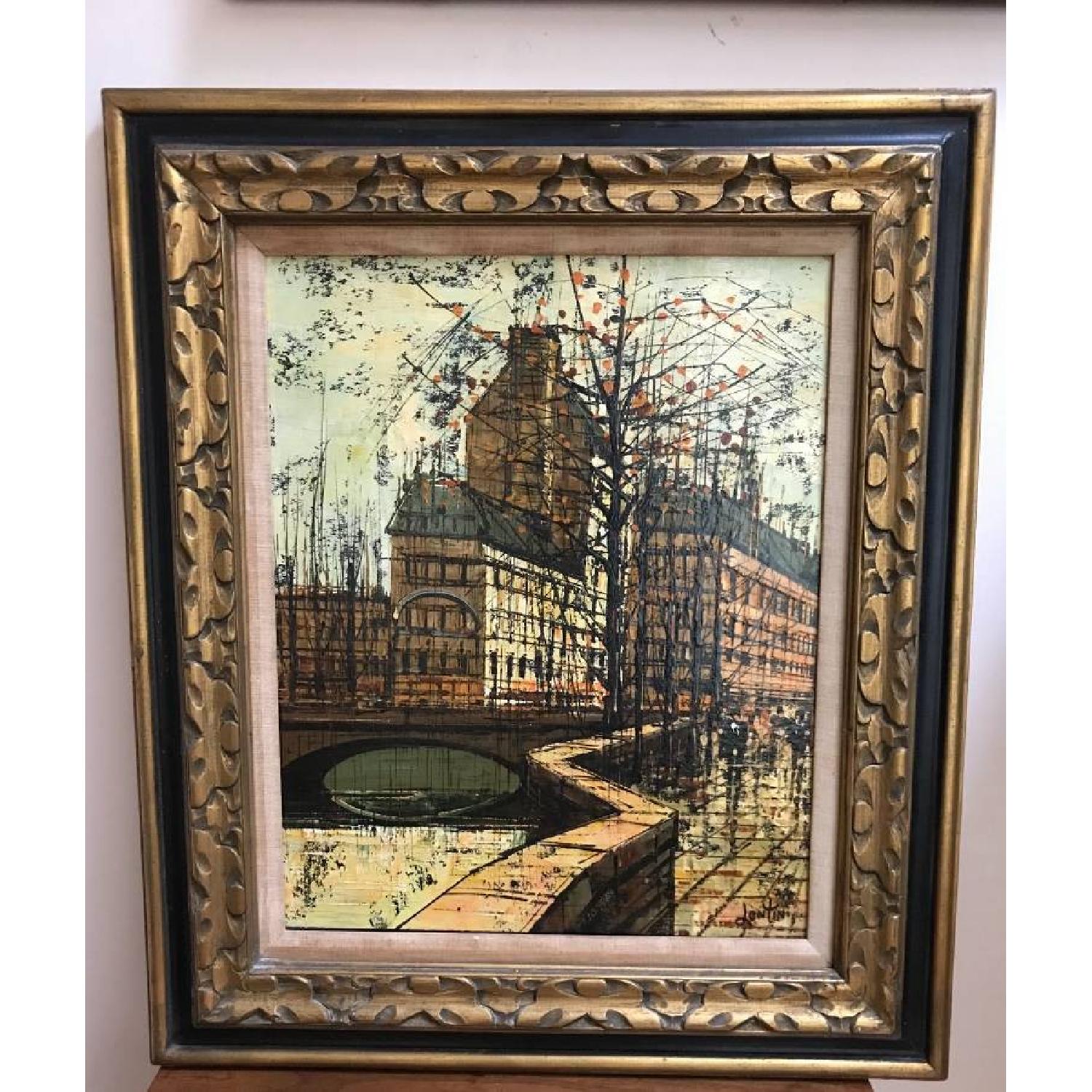 Signed Lentini Oil Painting - image-1