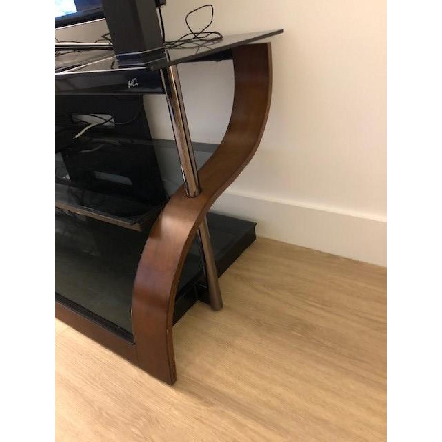 Bell'O Glass & Espresso TV Stand - image-5