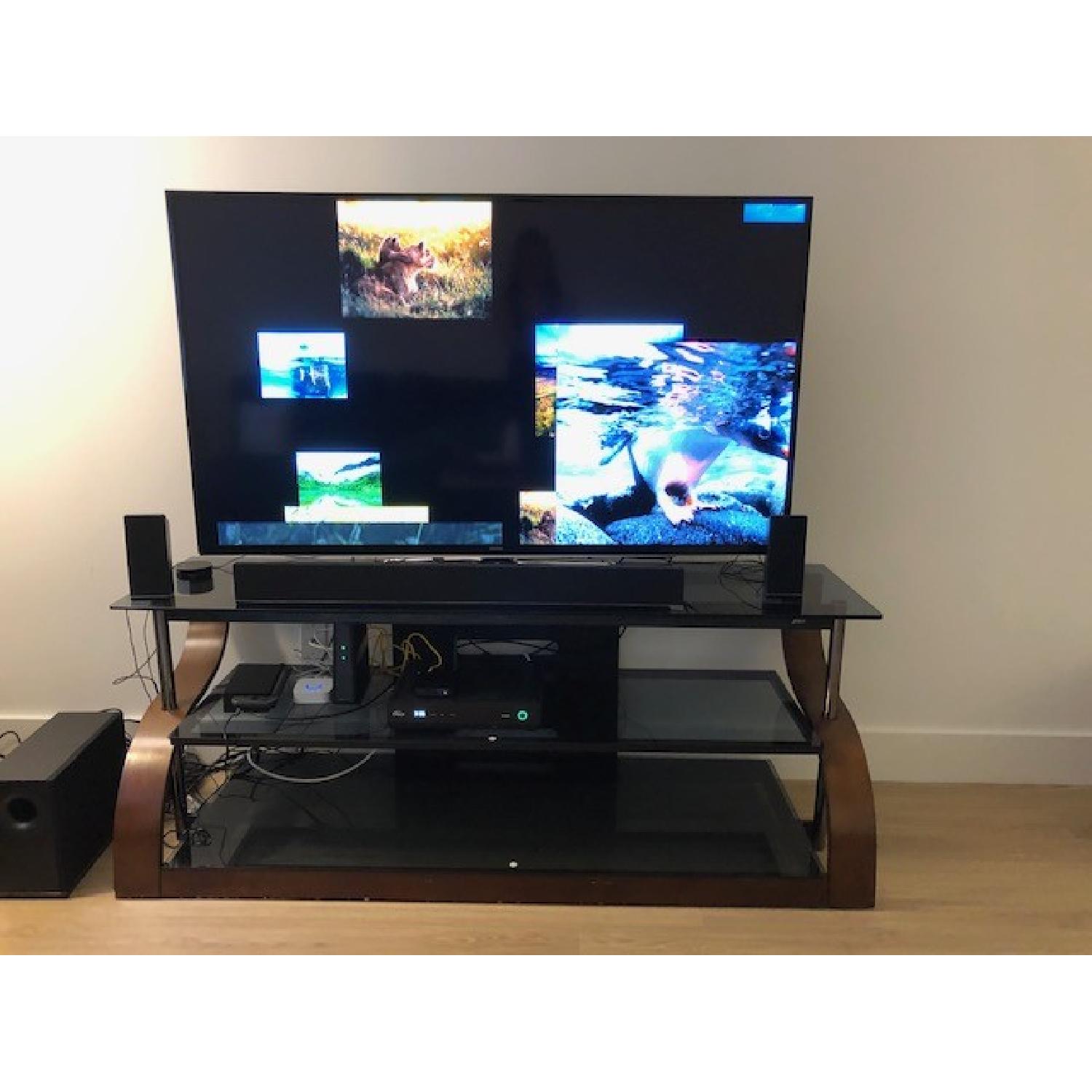Bell'O Glass & Espresso TV Stand - image-6