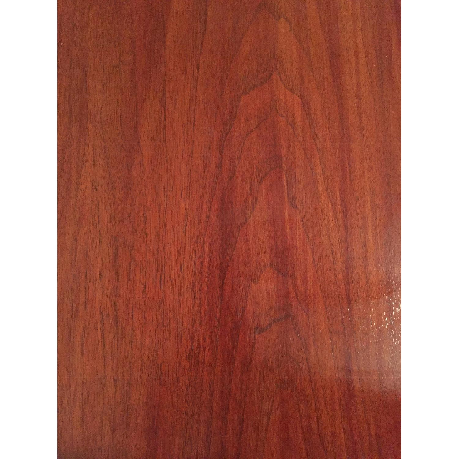 Vintage School Teacher's Desk in Cherry Wood - image-4