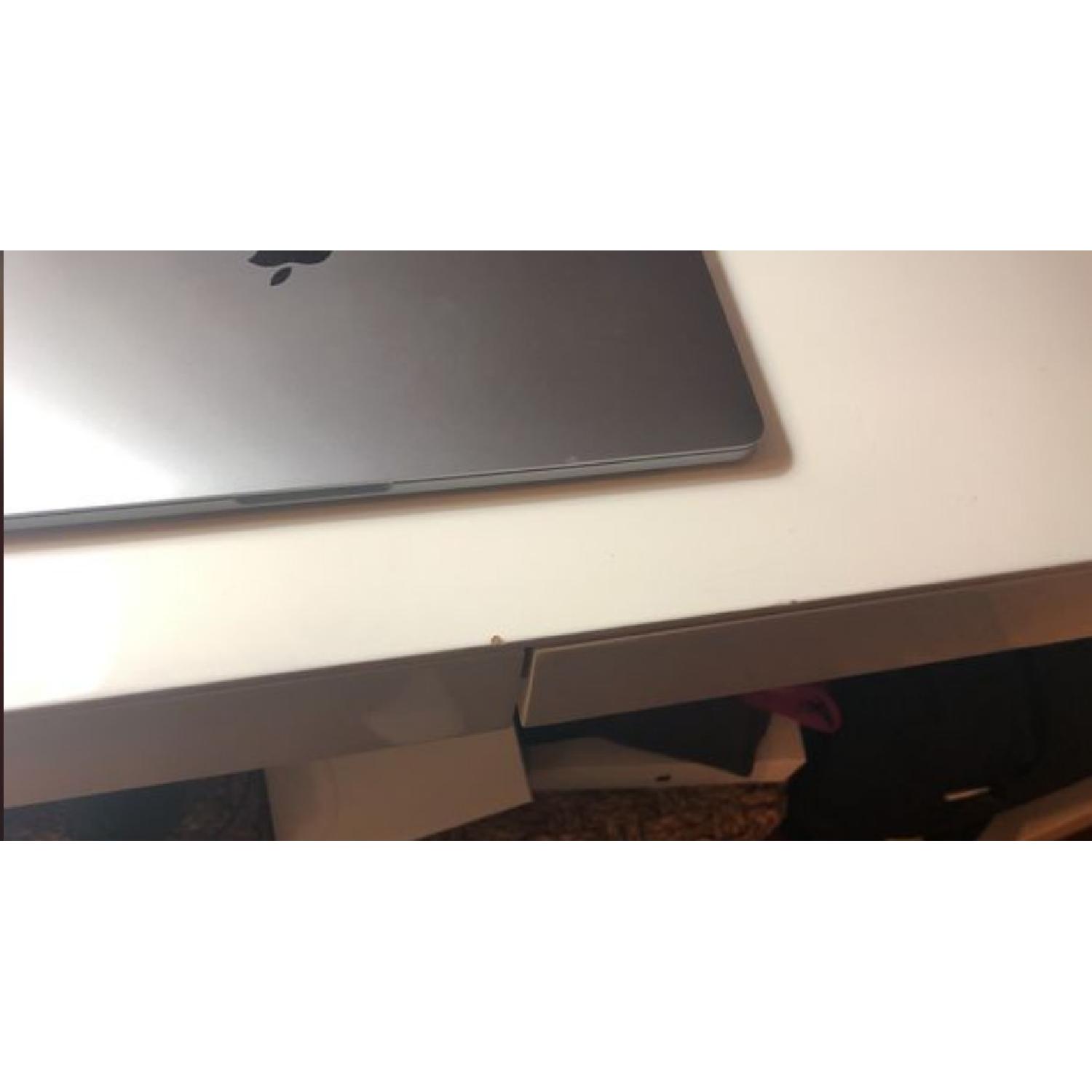 West Elm Parsons White Console - image-4