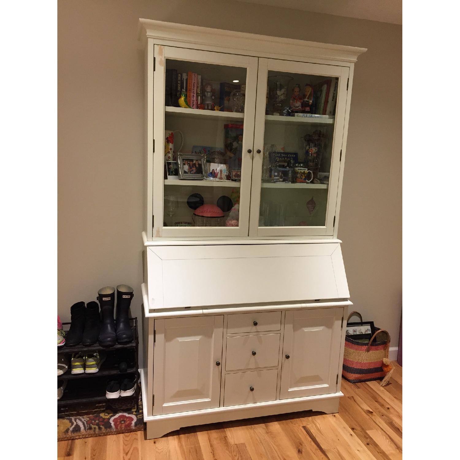 Pottery Barn Graham Desk & Hutch - image-2