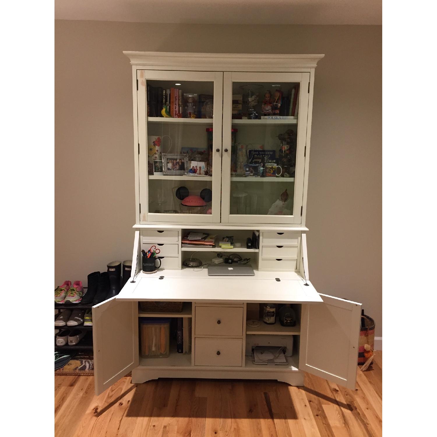 Pottery Barn Graham Desk & Hutch - image-3