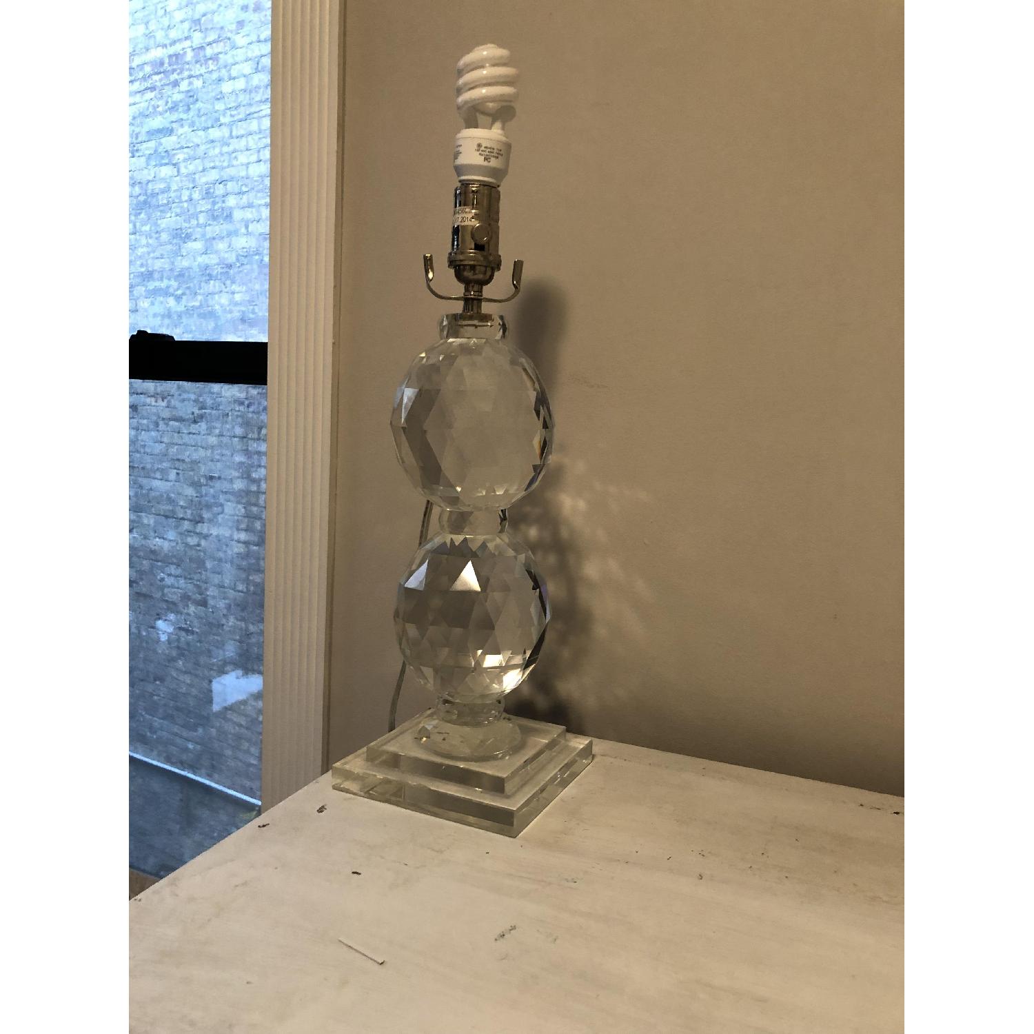 Vintage Crystal Table Lamp - image-2