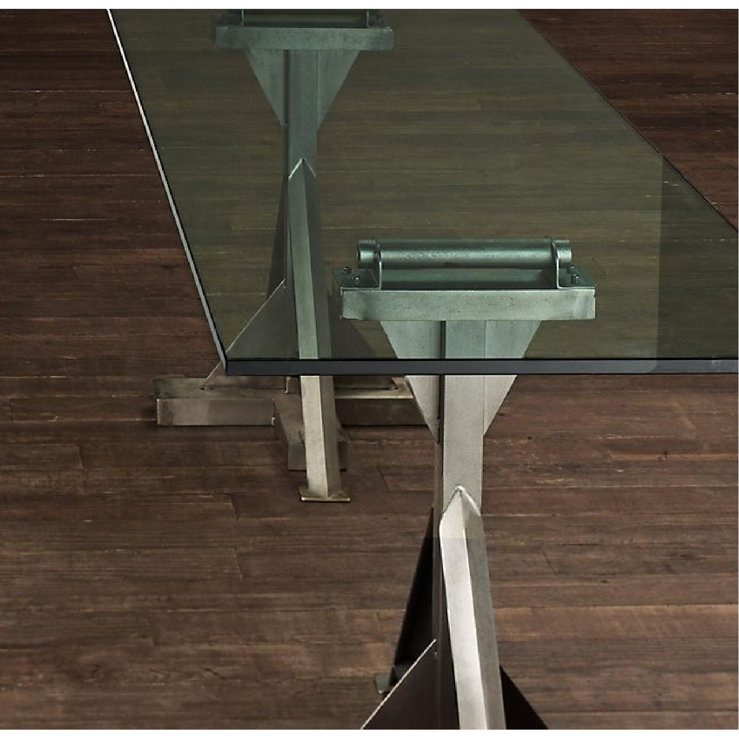 Restoration Hardware Rectangular Dining Table - image-5