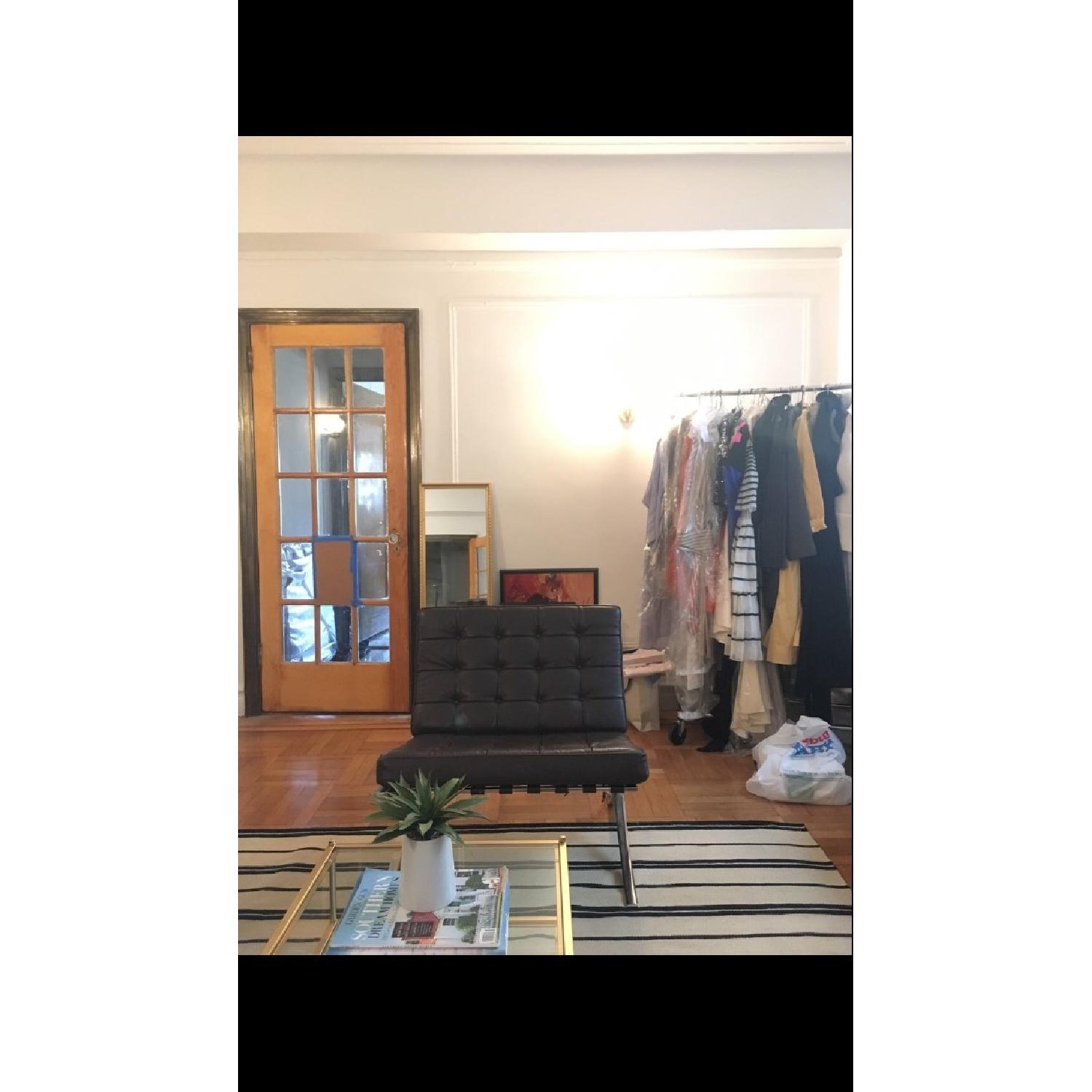 Alphaville Design Brown Leather Barcelona Chair - image-4