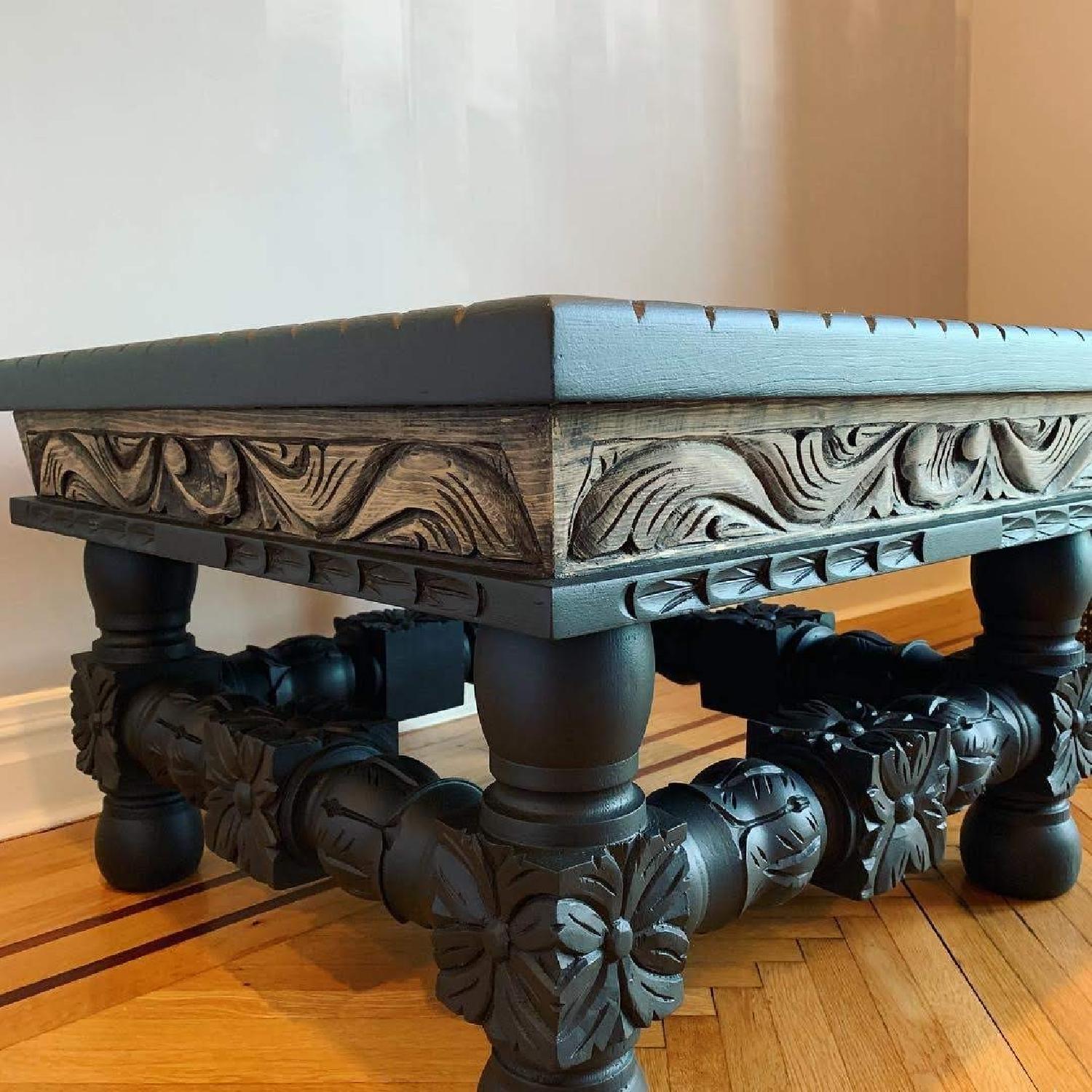 CaseraNYC Mexican Carved Wood Table - image-2