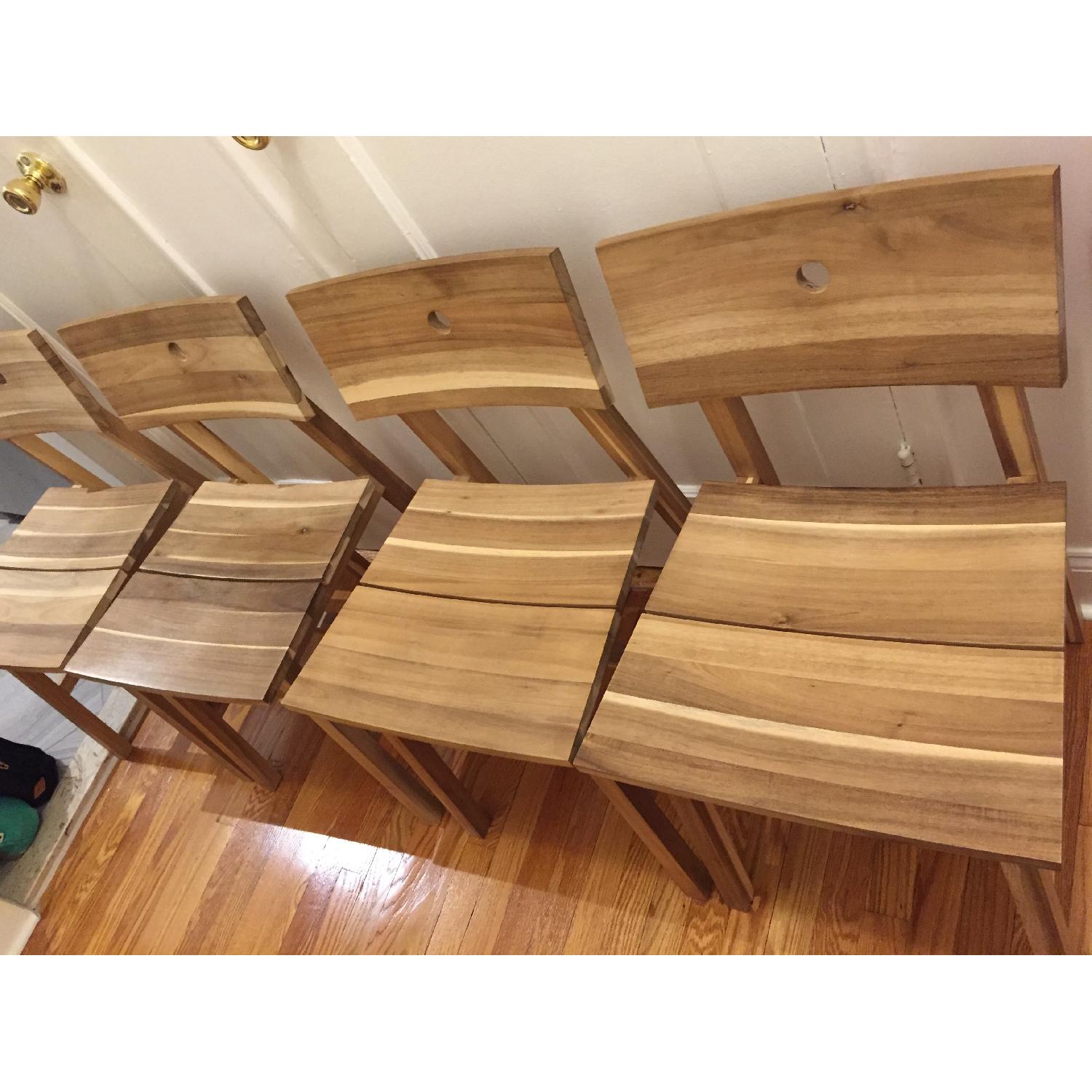 Ikea Skogsta Solid Dining Chairs - image-3