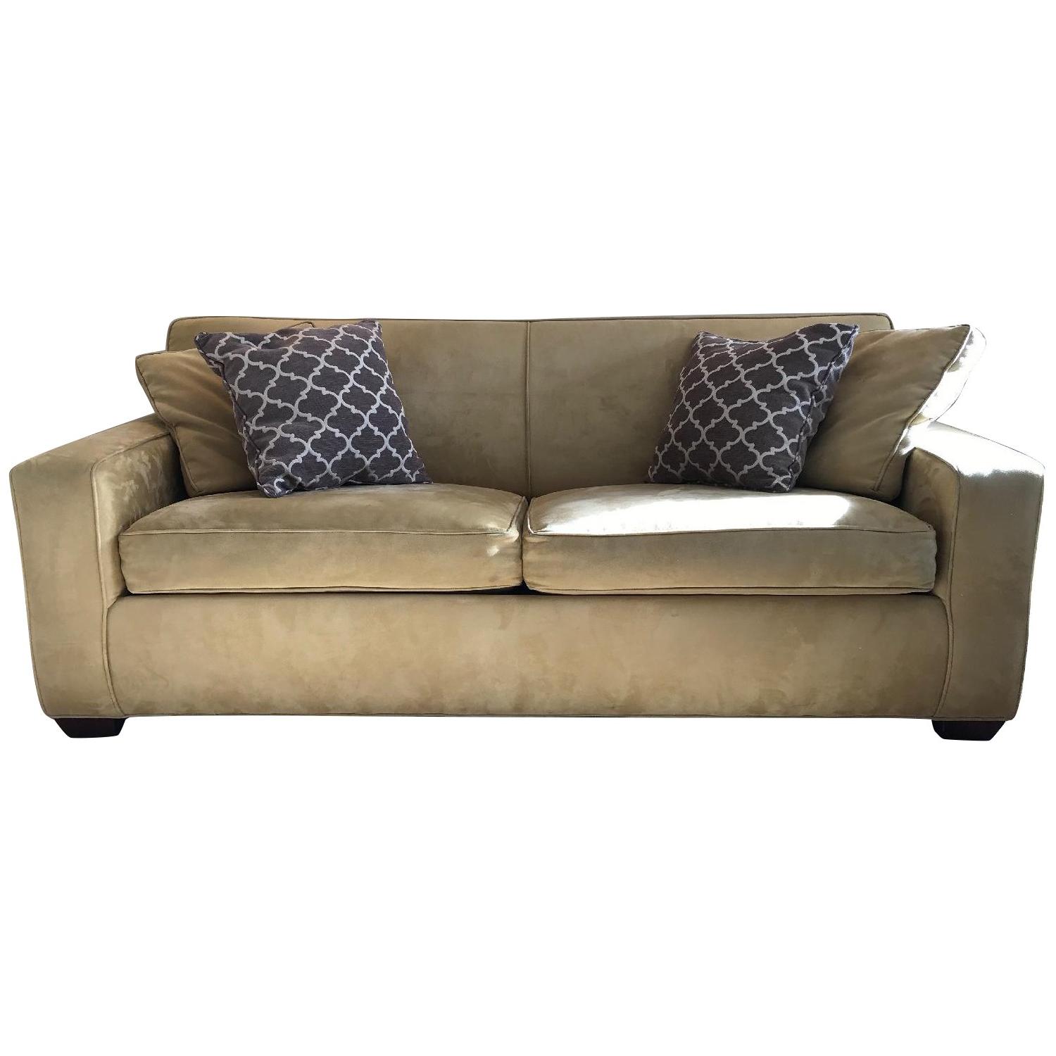 Crate & Barrel Cameron Full Size Sleeper Sofa - image-0