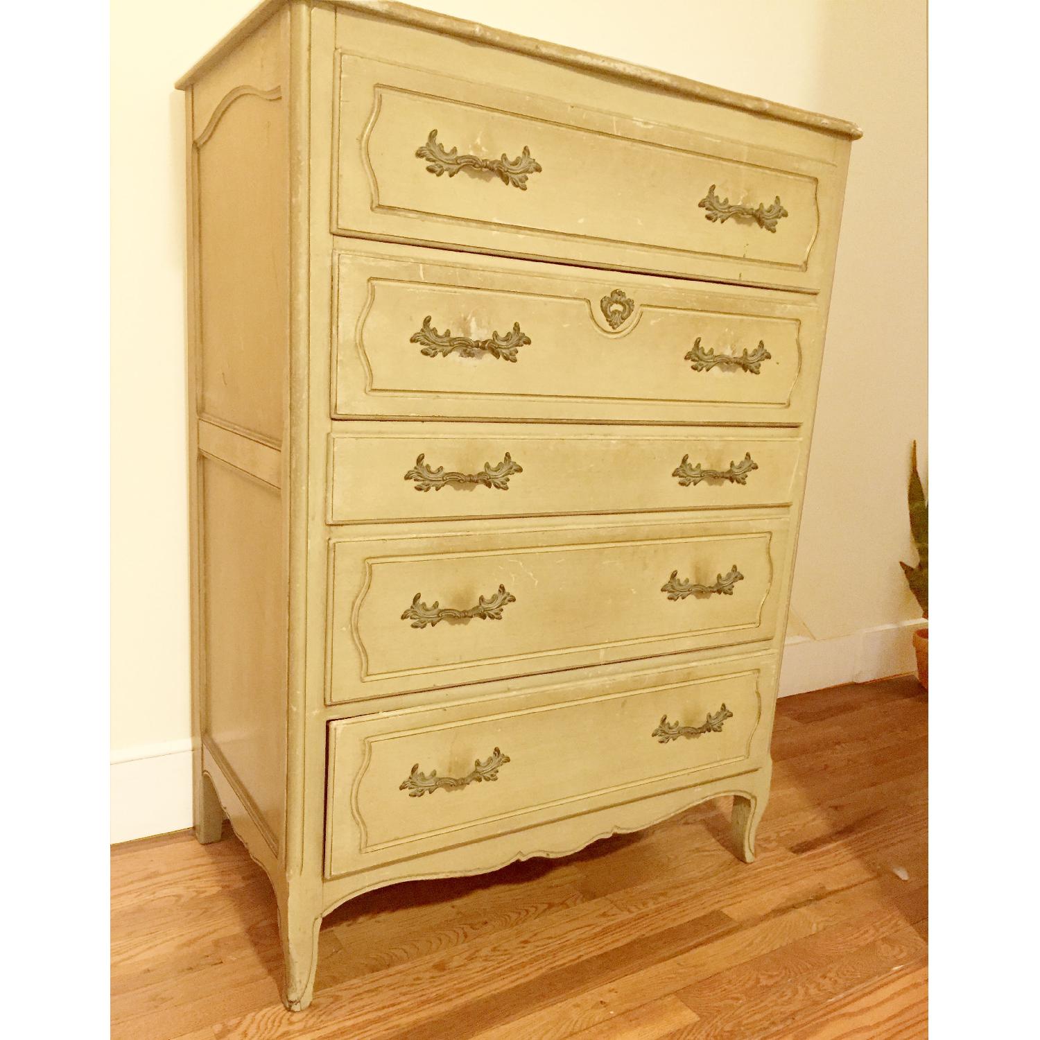 French Provincial Highboy Dresser - image-2