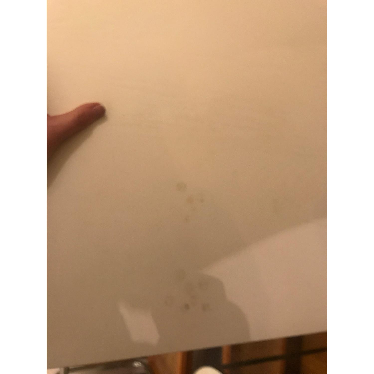 West Elm White Mid-Century Expandable Dining Table - image-5