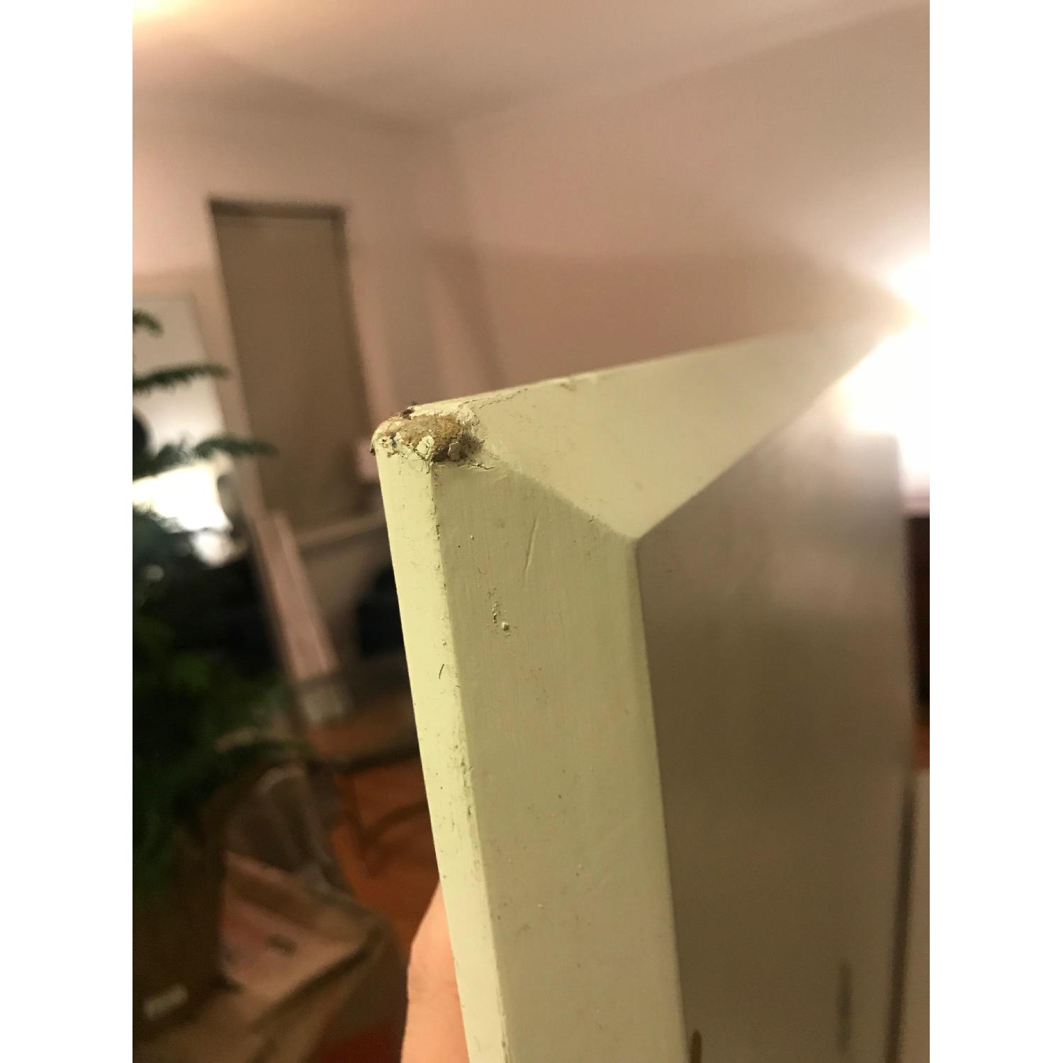 West Elm White Mid-Century Expandable Dining Table - image-7