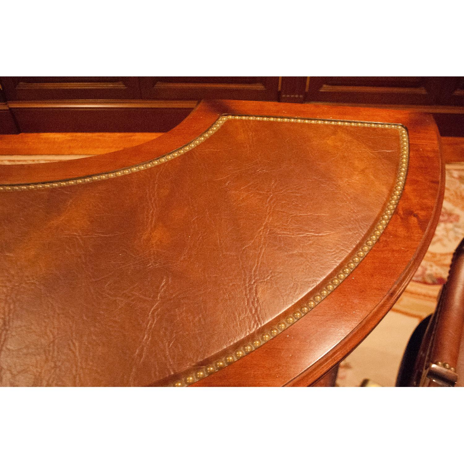 Pulaski Furniture Wooden Half-Moon Desk & Rolling Chair - image-2