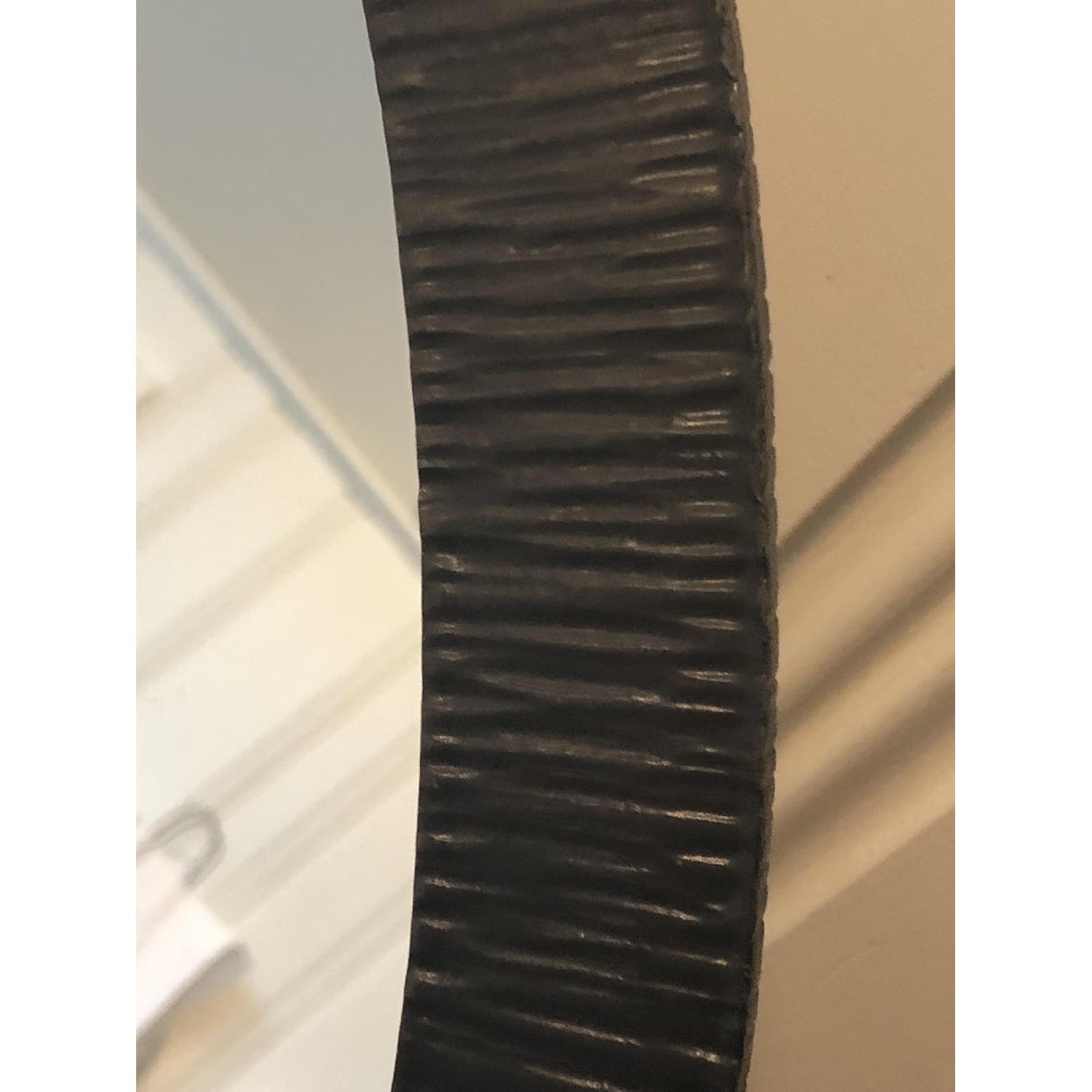 Restoration Hardware Round Wrought Iron Mirror - image-2