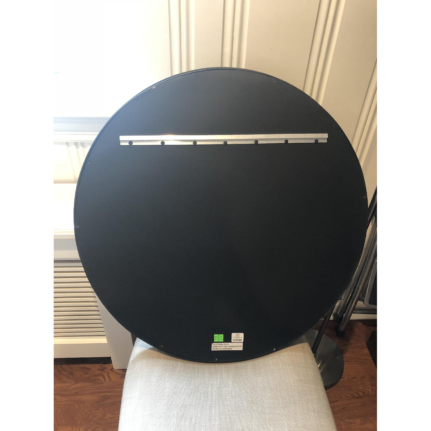 Restoration Hardware Round Wrought Iron Mirror - image-3