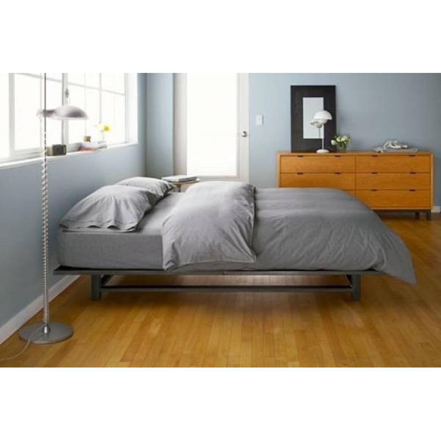 Room & Board Steel Platform Bed - image-1