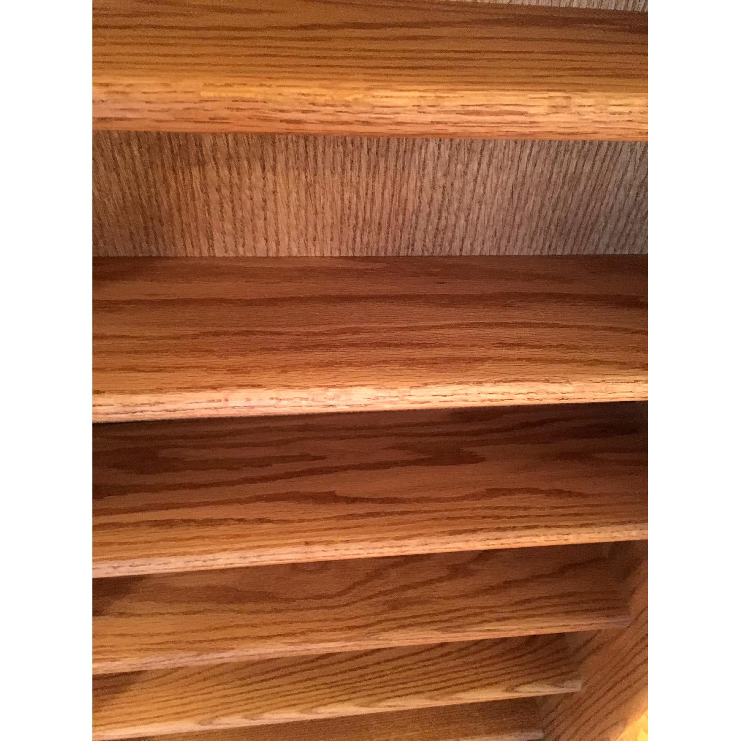 Solid Oak CD Storage Rack - image-5