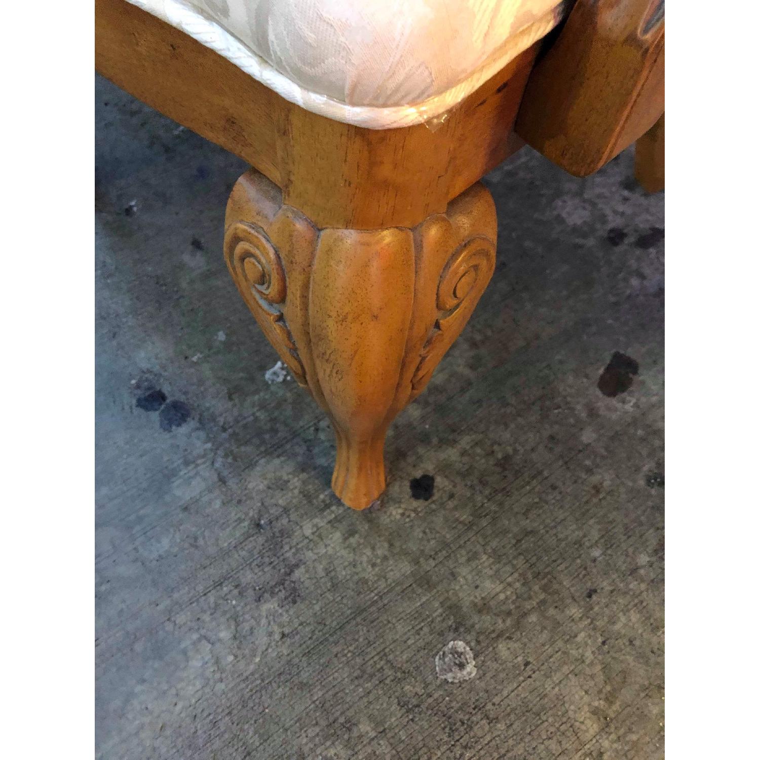 Solid Wood Extendable Dining Table w/ 6 Chairs - image-11