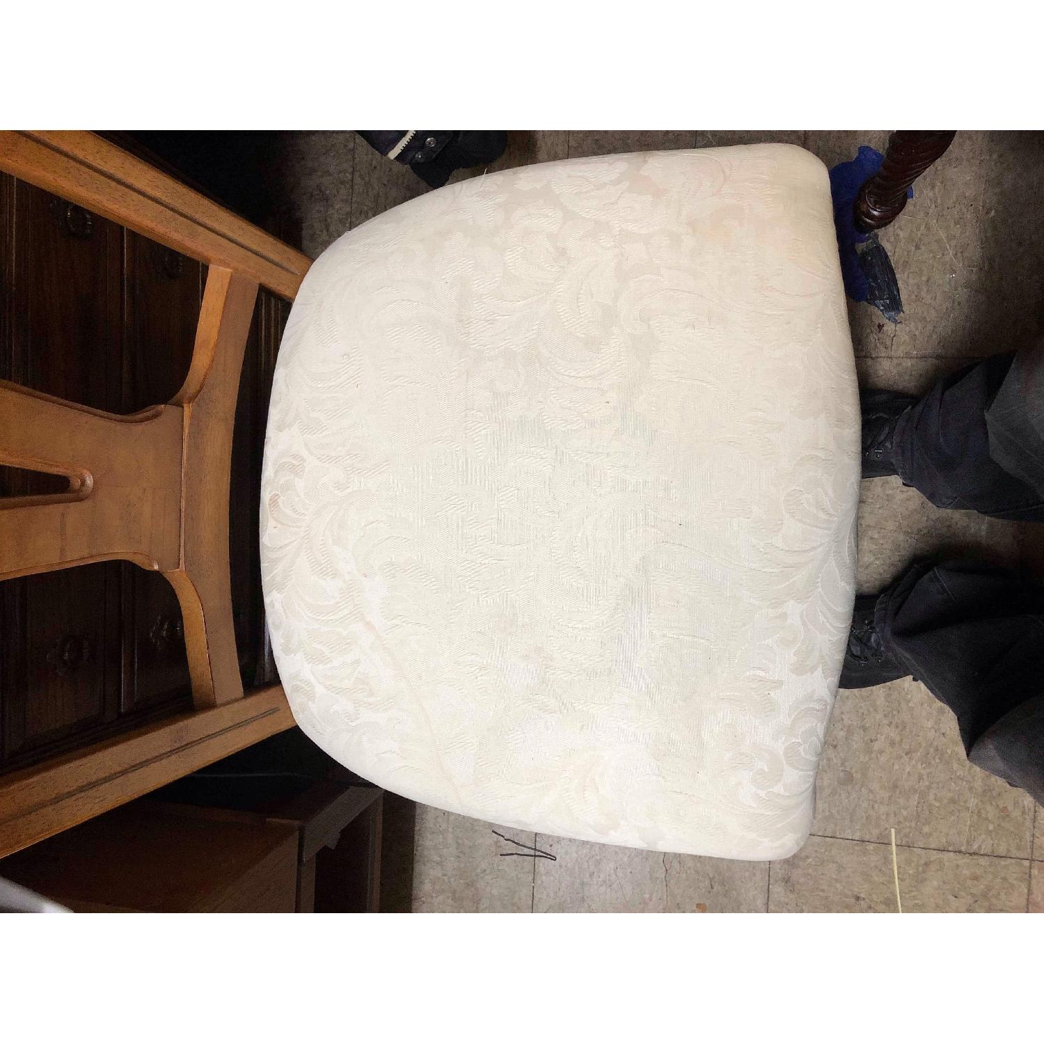 Solid Wood Extendable Dining Table w/ 6 Chairs - image-14