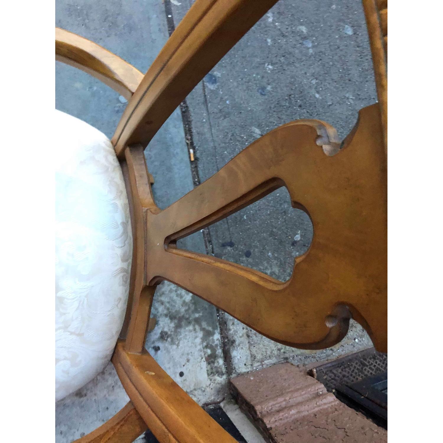 Solid Wood Extendable Dining Table w/ 6 Chairs - image-20