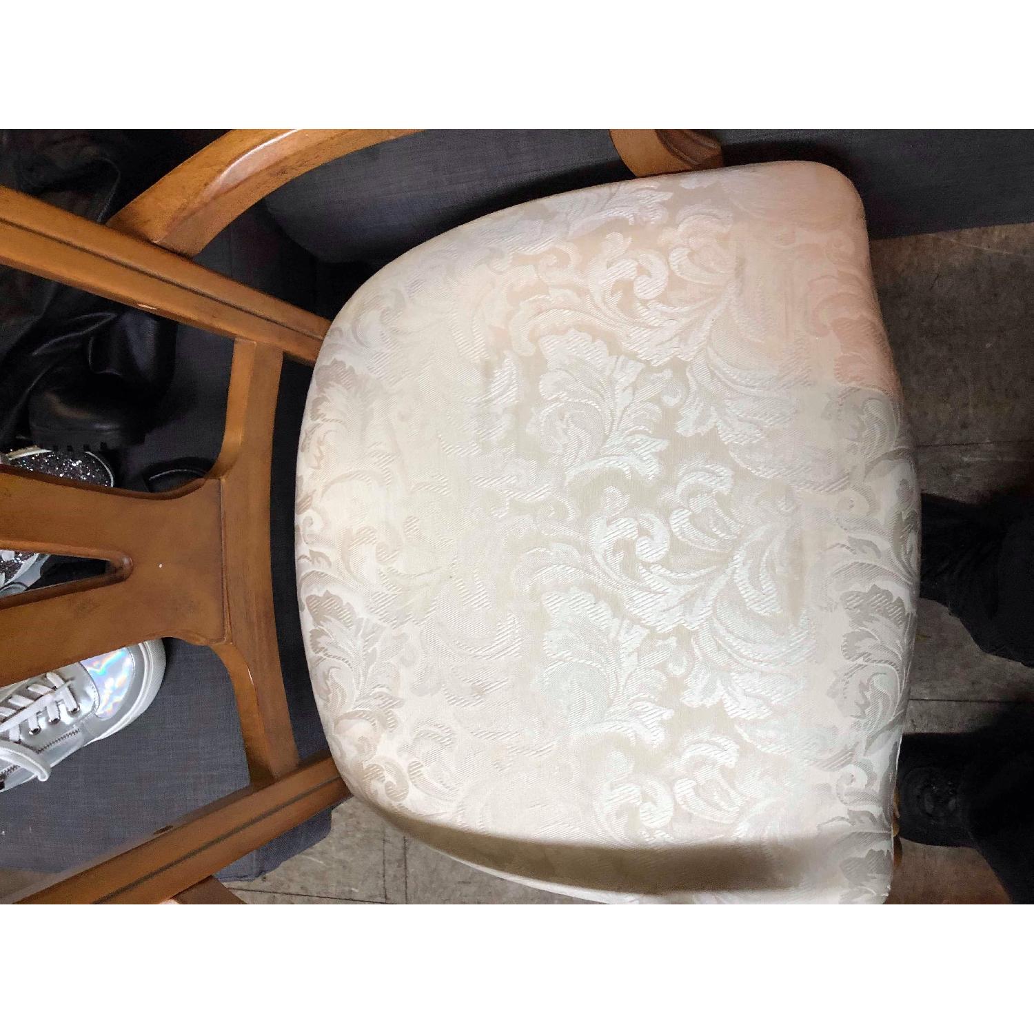 Solid Wood Extendable Dining Table w/ 6 Chairs - image-22