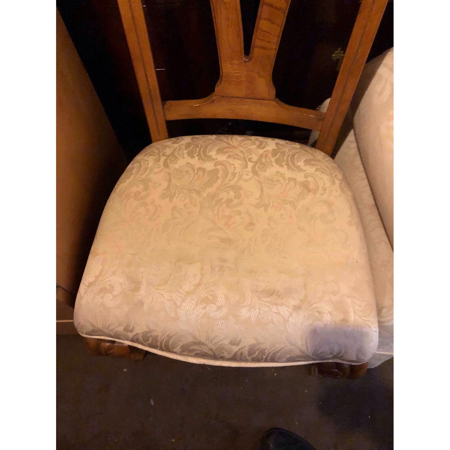 Solid Wood Extendable Dining Table w/ 6 Chairs - image-30