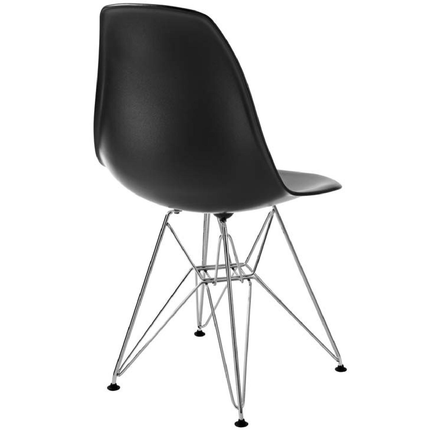 Manhattan Home Design Plastic Dining Chair in Black - image-1
