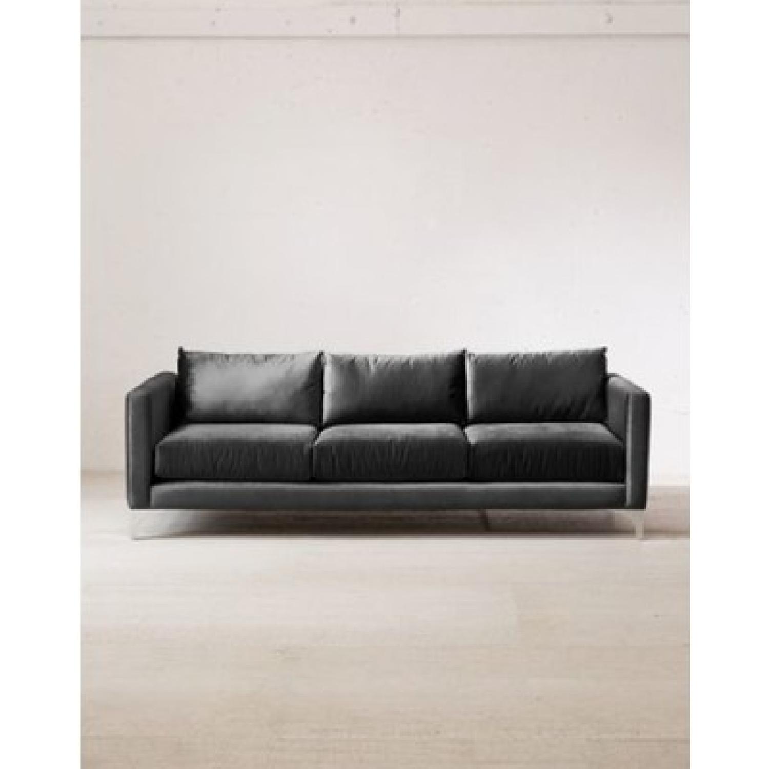 Urban Outfitters Chamberlin Leather Sofa - image-4