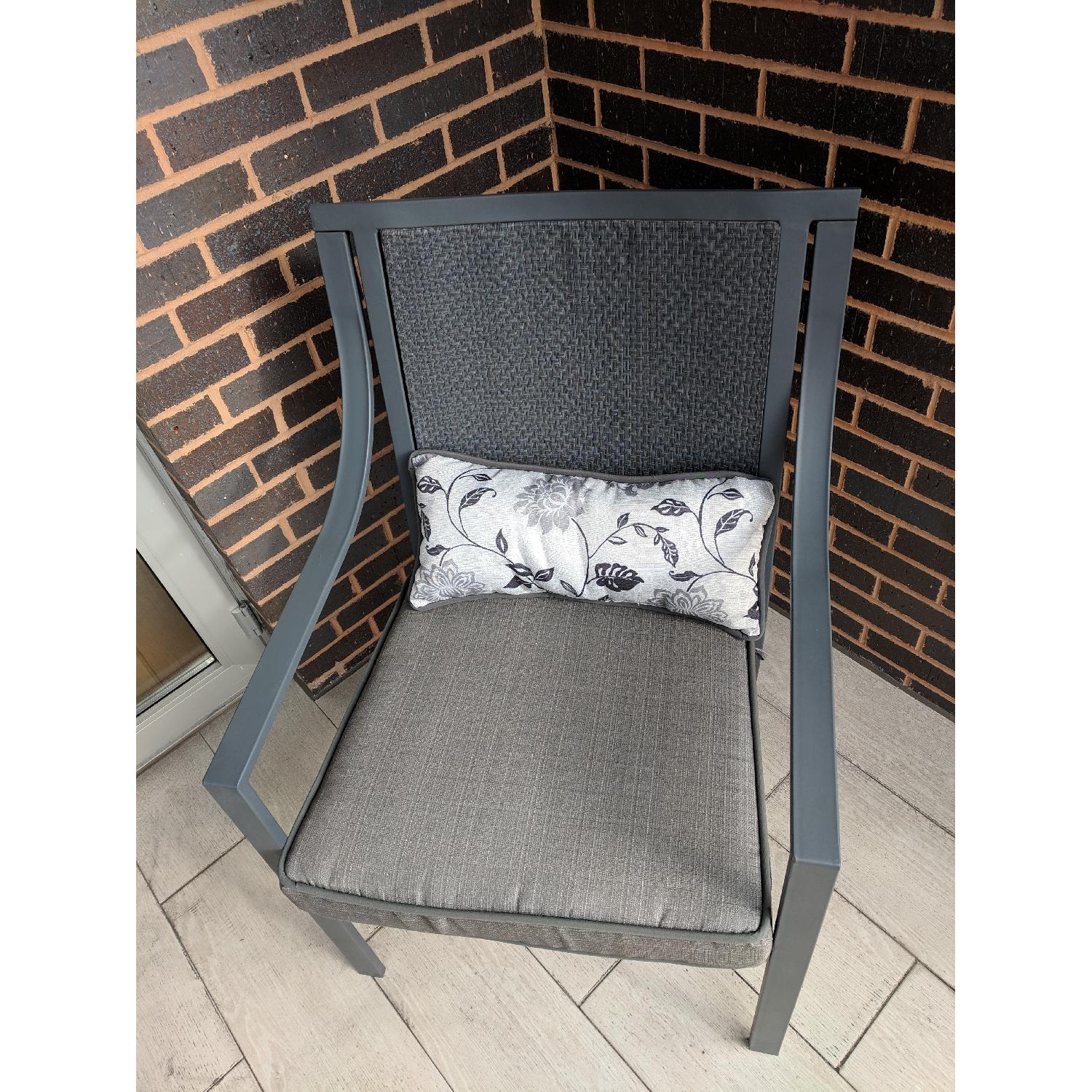 Mainstays Alexandra Grey Square 3-Piece Outdoor Bistro Set - image-4