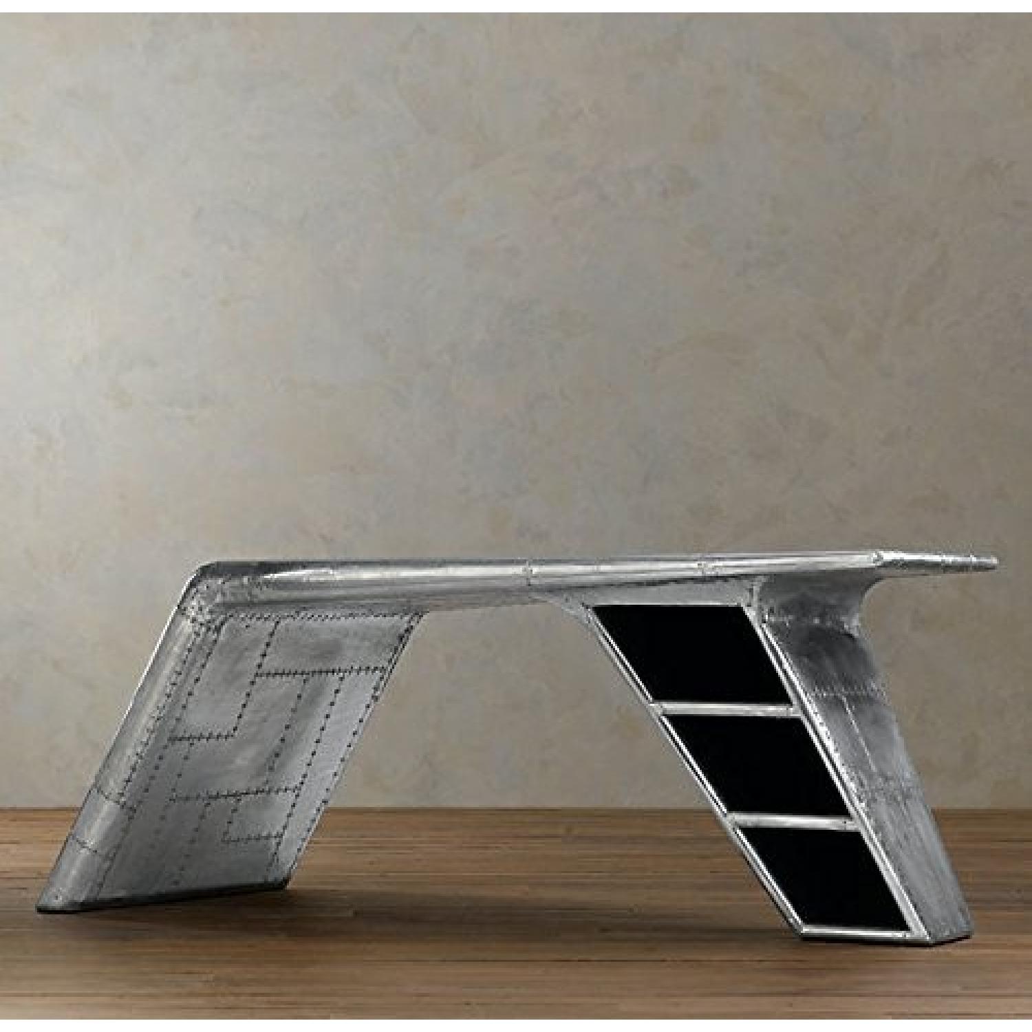 Restoration Hardware Aviator Wing Desk - image-1
