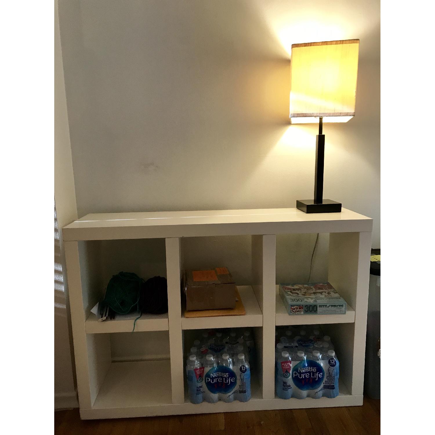 West Elm Parsons Media Console/Bookcase AptDeco
