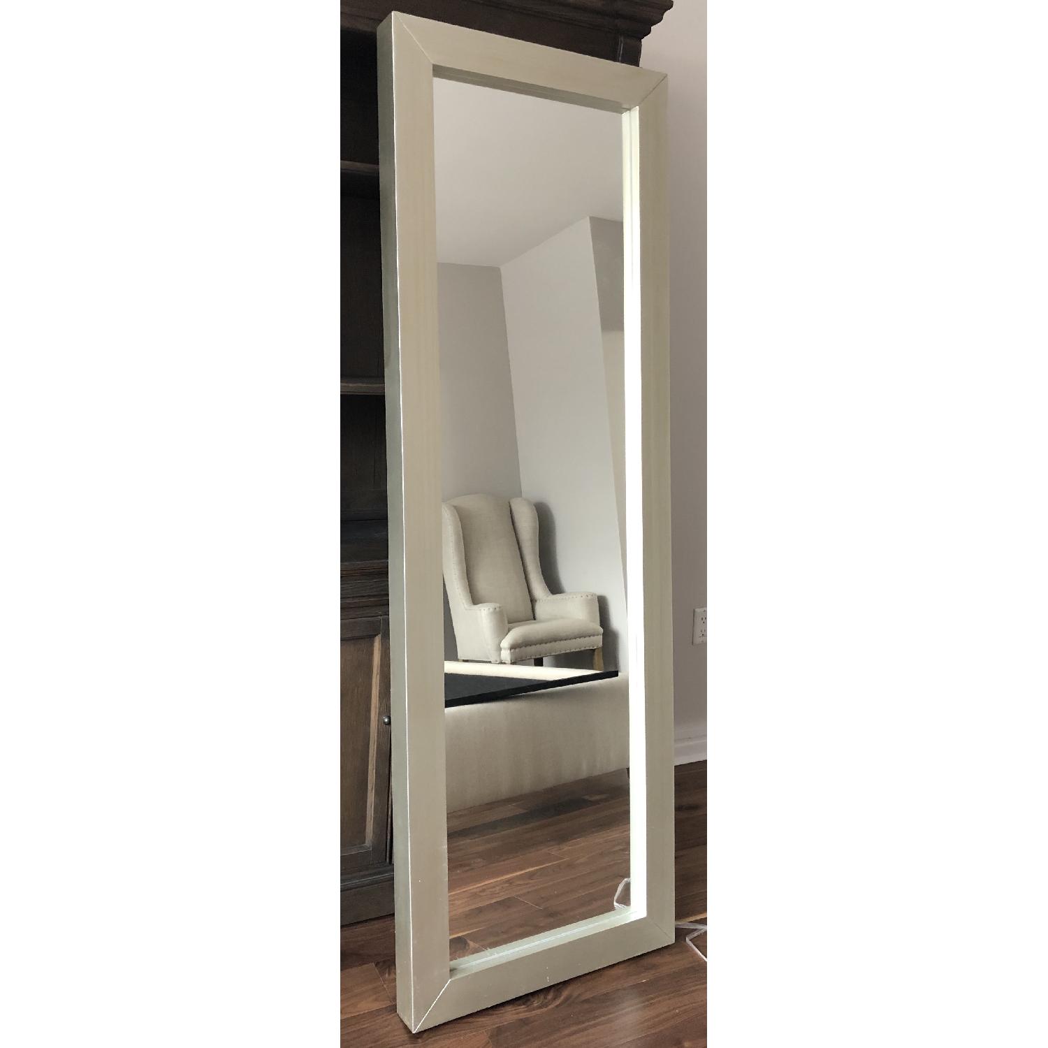 West Elm Contemporary Full Length Floor Mirror - AptDeco