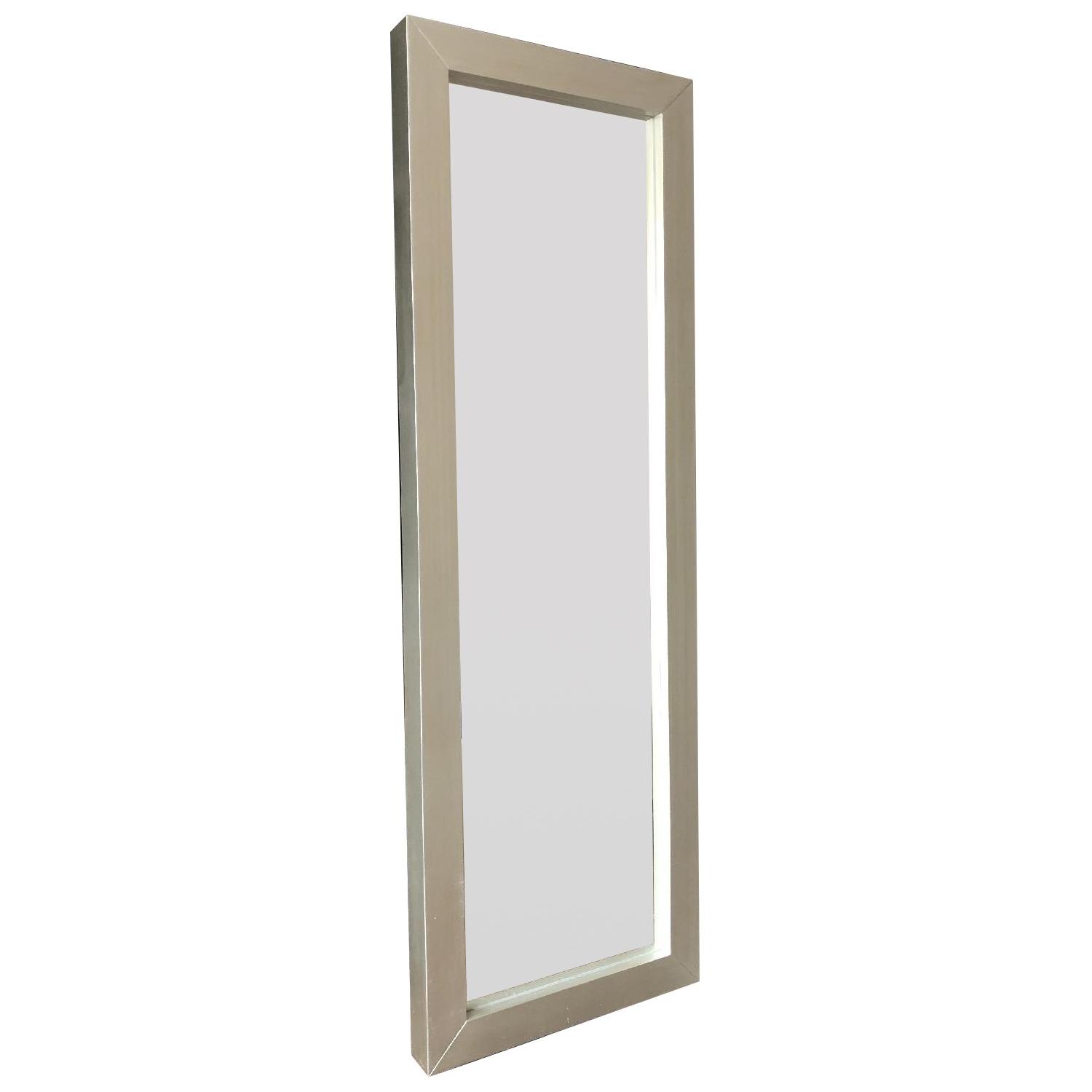 West Elm Contemporary Full Length Floor Mirror - AptDeco