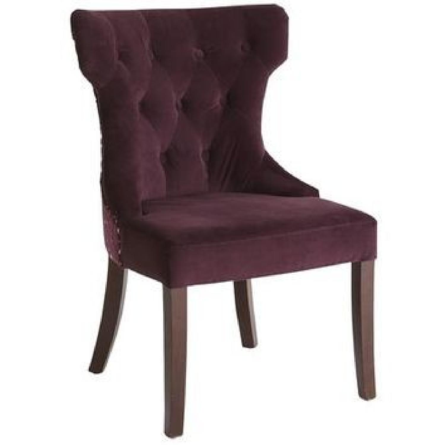 Pier 1 Hourglass Dining Chairs - image-0