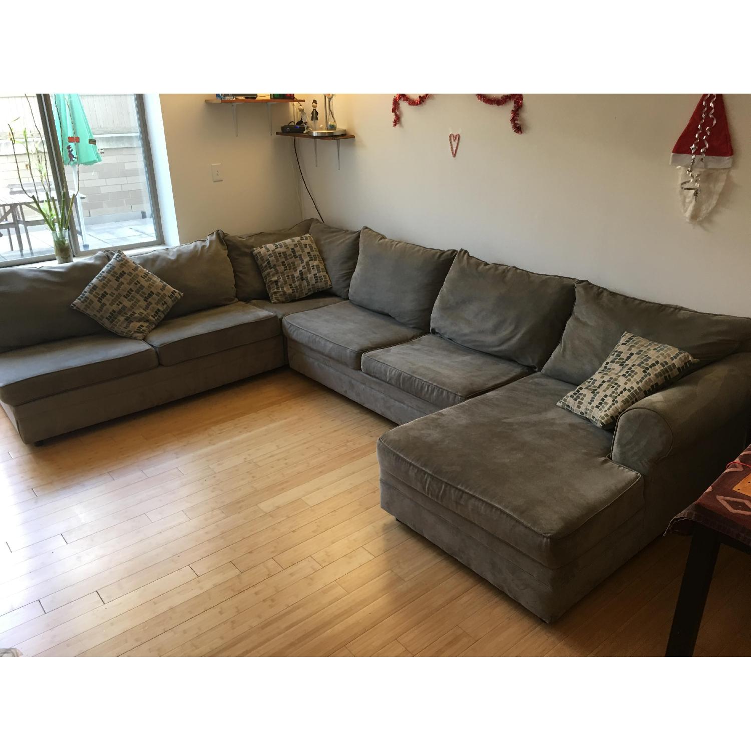 Bob's 4-Piece Sleeper Sectional Sofa - image-1