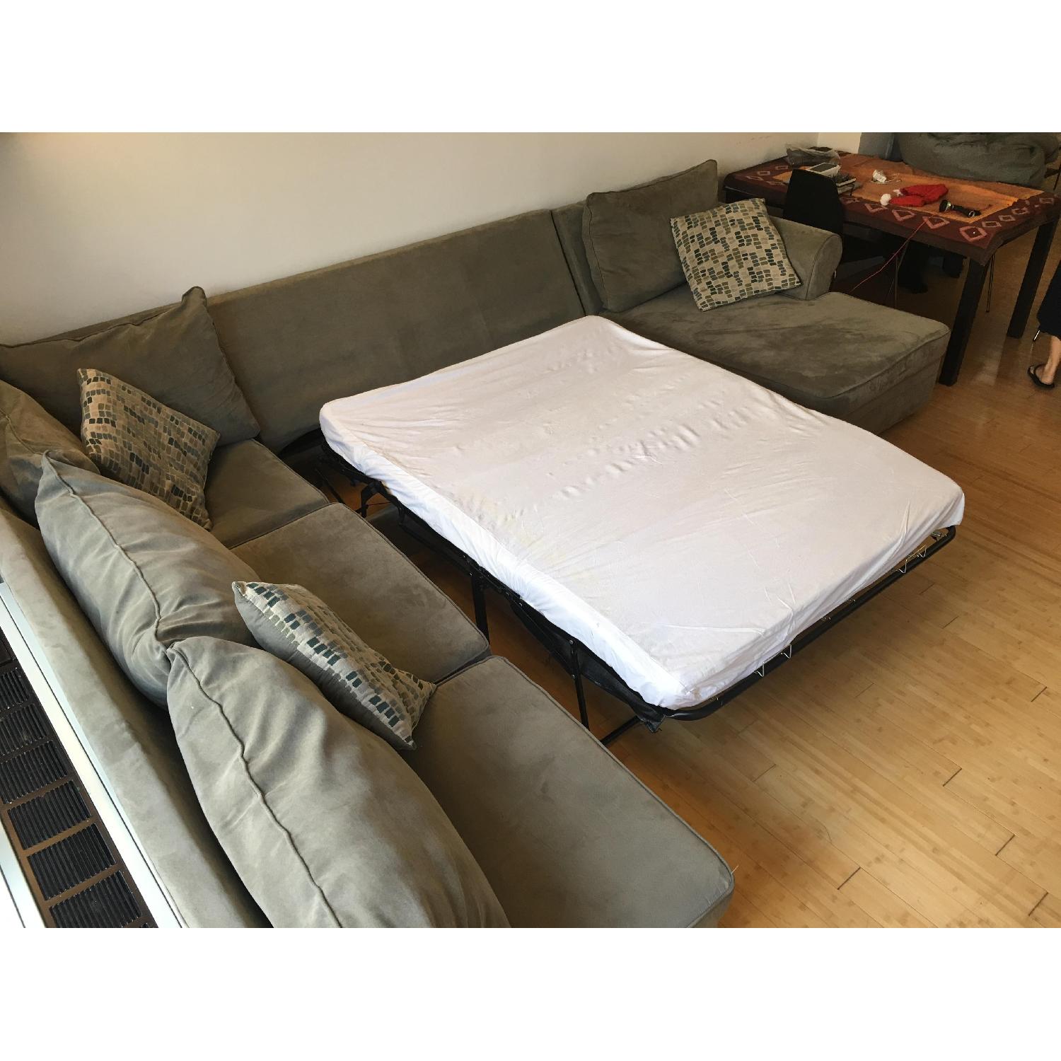 Bob's 4-Piece Sleeper Sectional Sofa - image-4